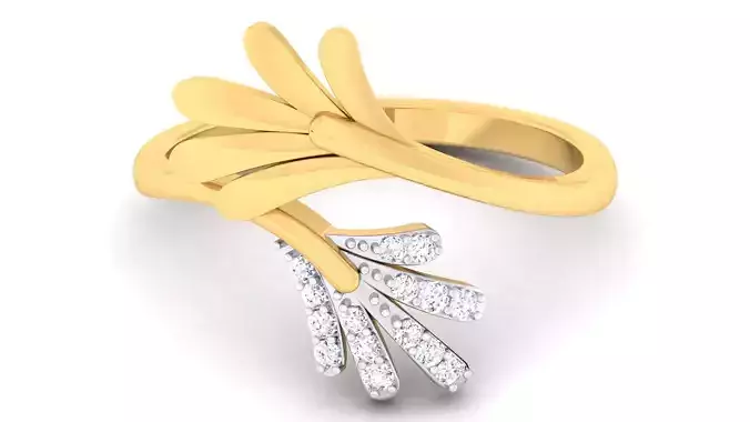 Solitaire Wedding Engagement Rings 3D print model