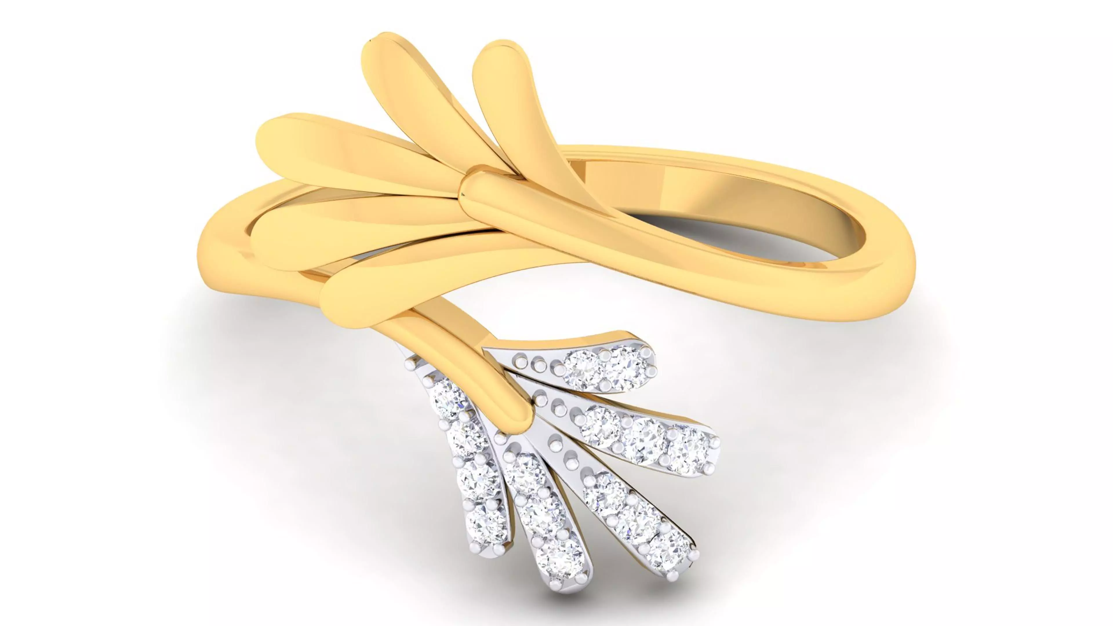 Solitaire Wedding Engagement Rings 3D print model_0