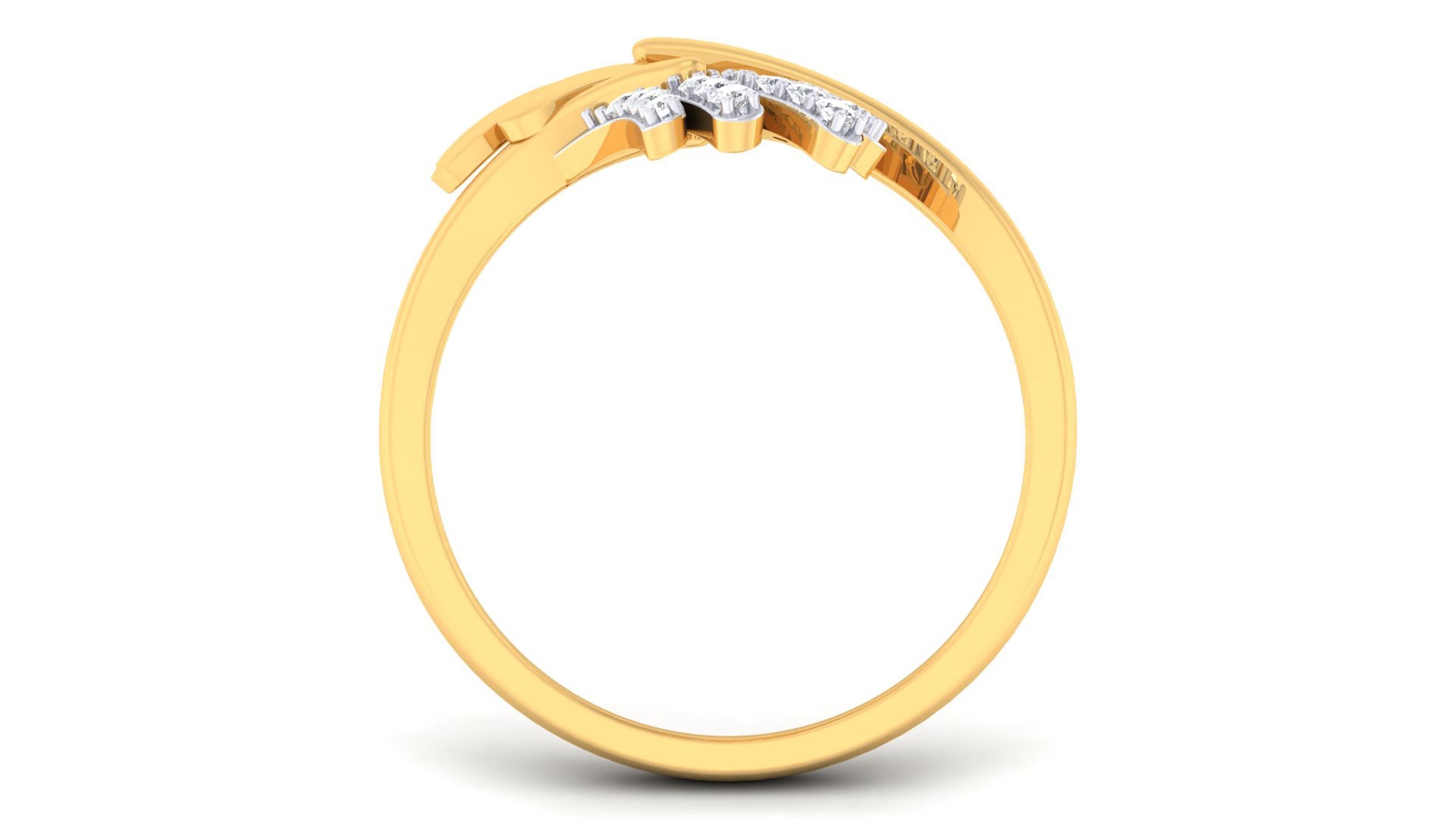 Solitaire Wedding Engagement Rings 3D print model_1