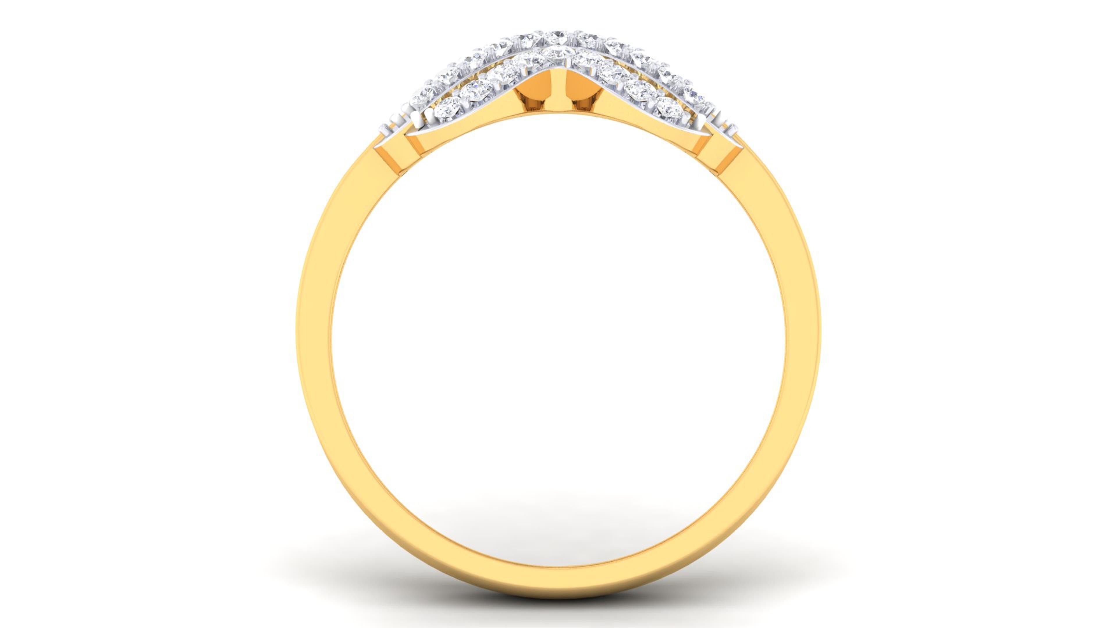 Solitaire Wedding Engagement Rings 3D print model_1