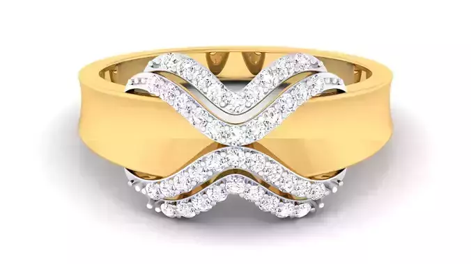 Solitaire Wedding Engagement Rings 3D print model