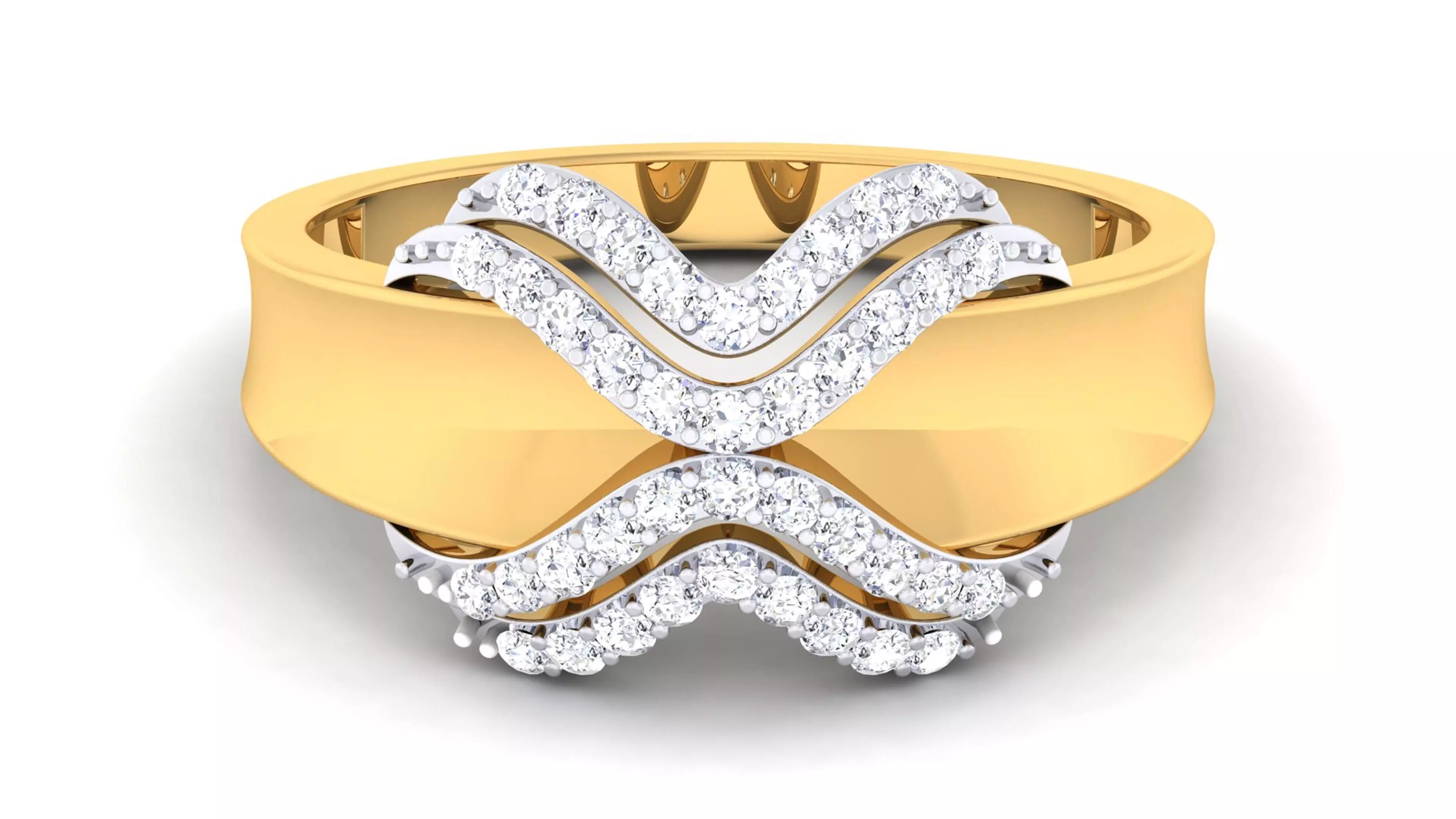 Solitaire Wedding Engagement Rings 3D print model_0