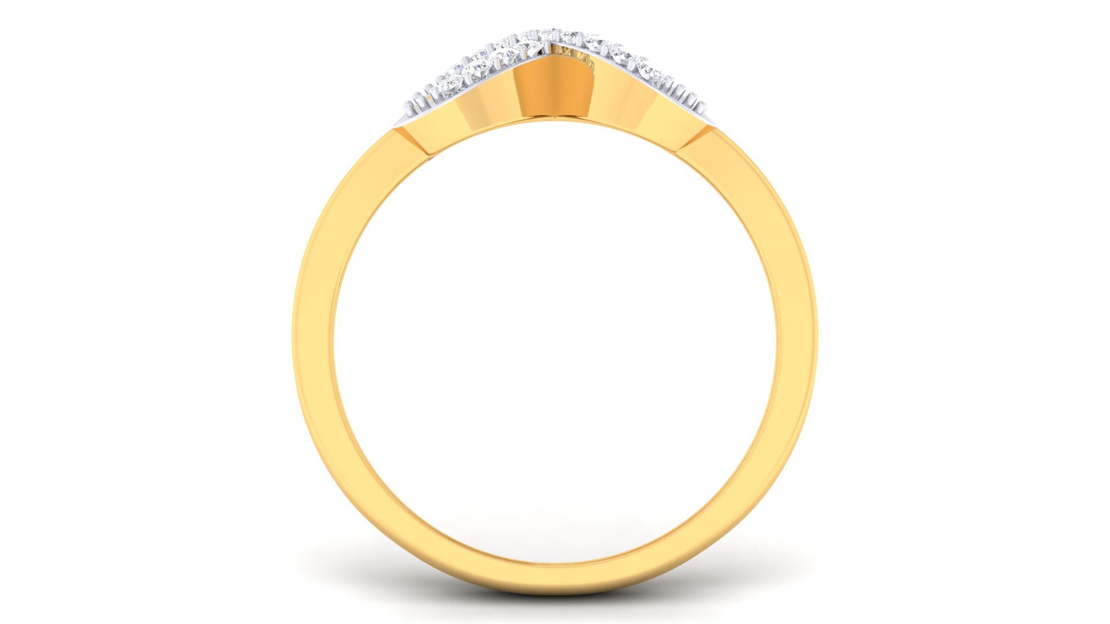 Solitaire Wedding Engagement Rings 3D print model_3