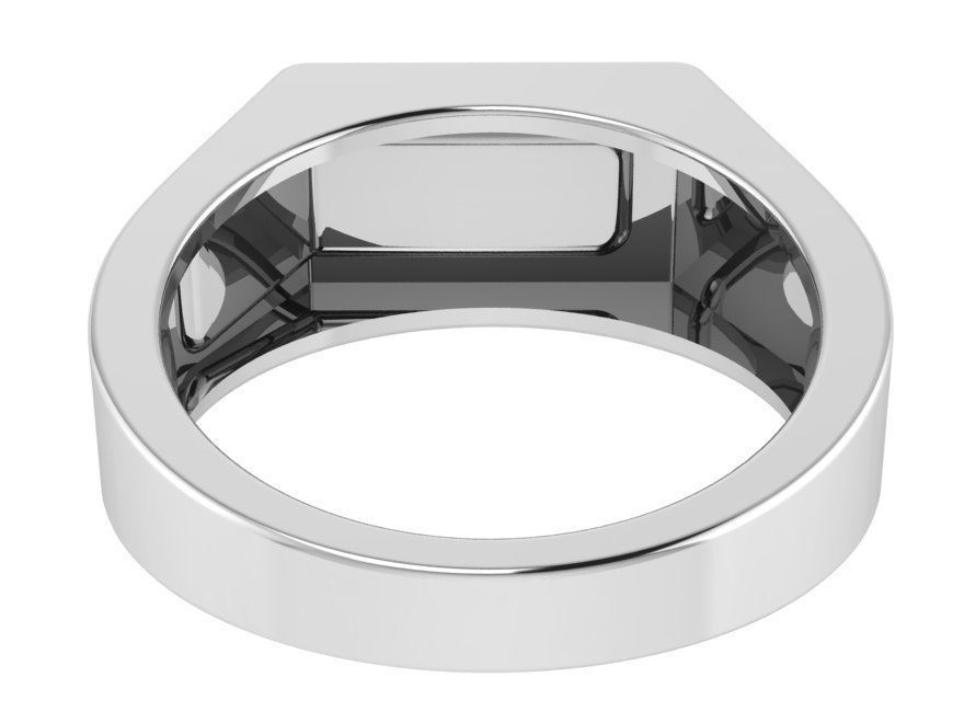 Perpetuity Yellow and white ring 2747 3D print model 3D print model_3