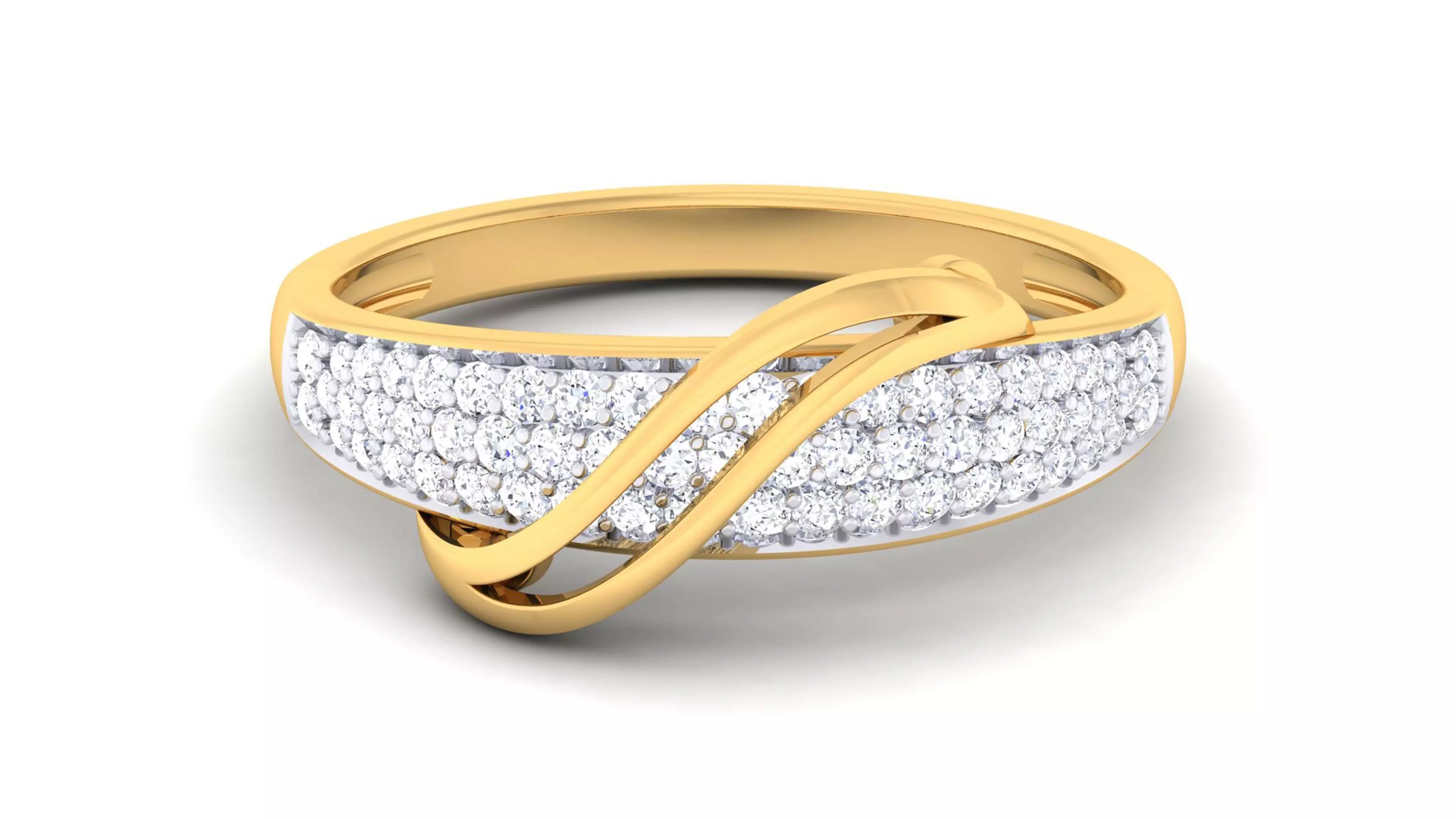 Solitaire Wedding Engagement Rings 3D print model_0
