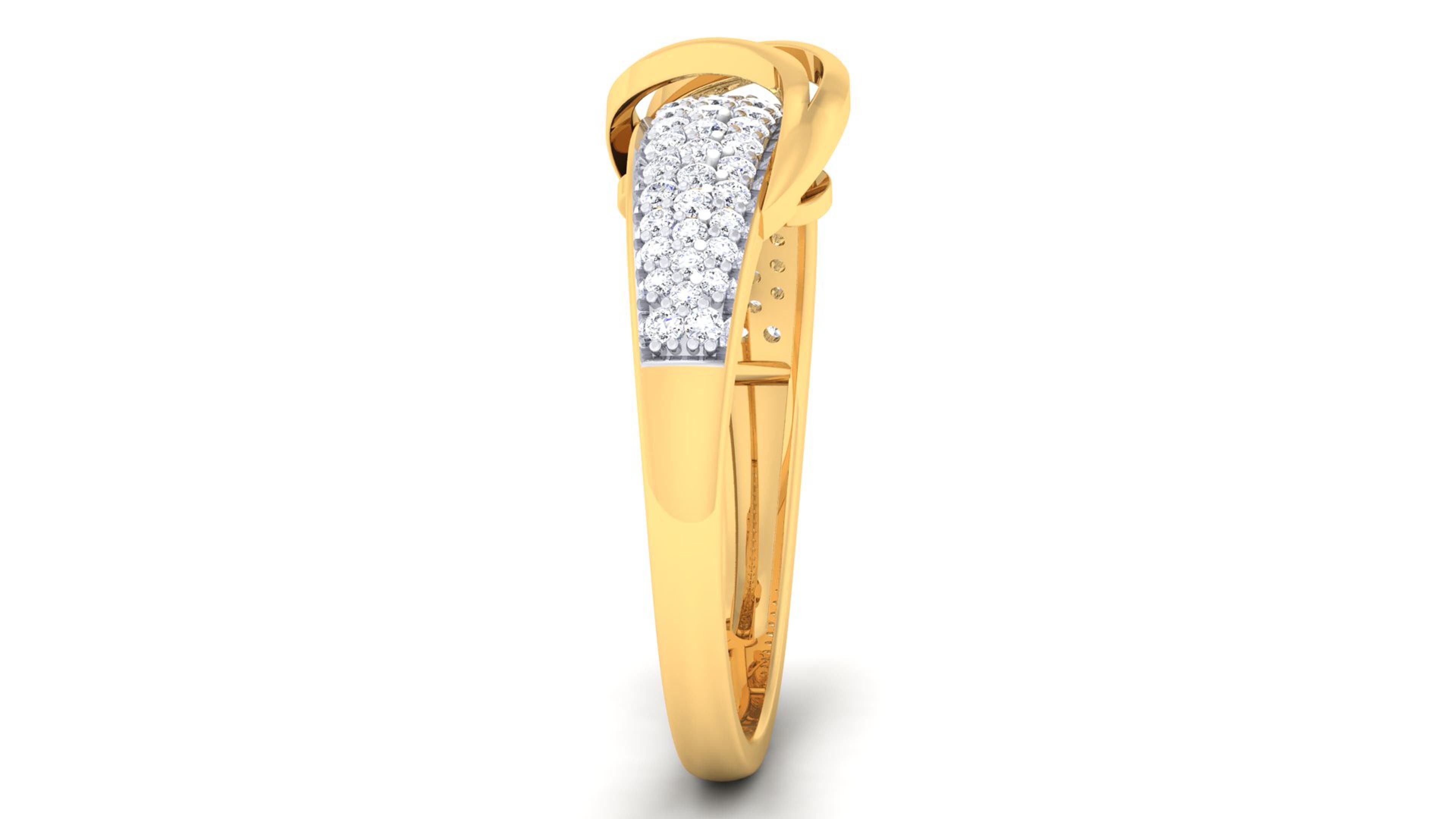 Solitaire Wedding Engagement Rings 3D print model_2