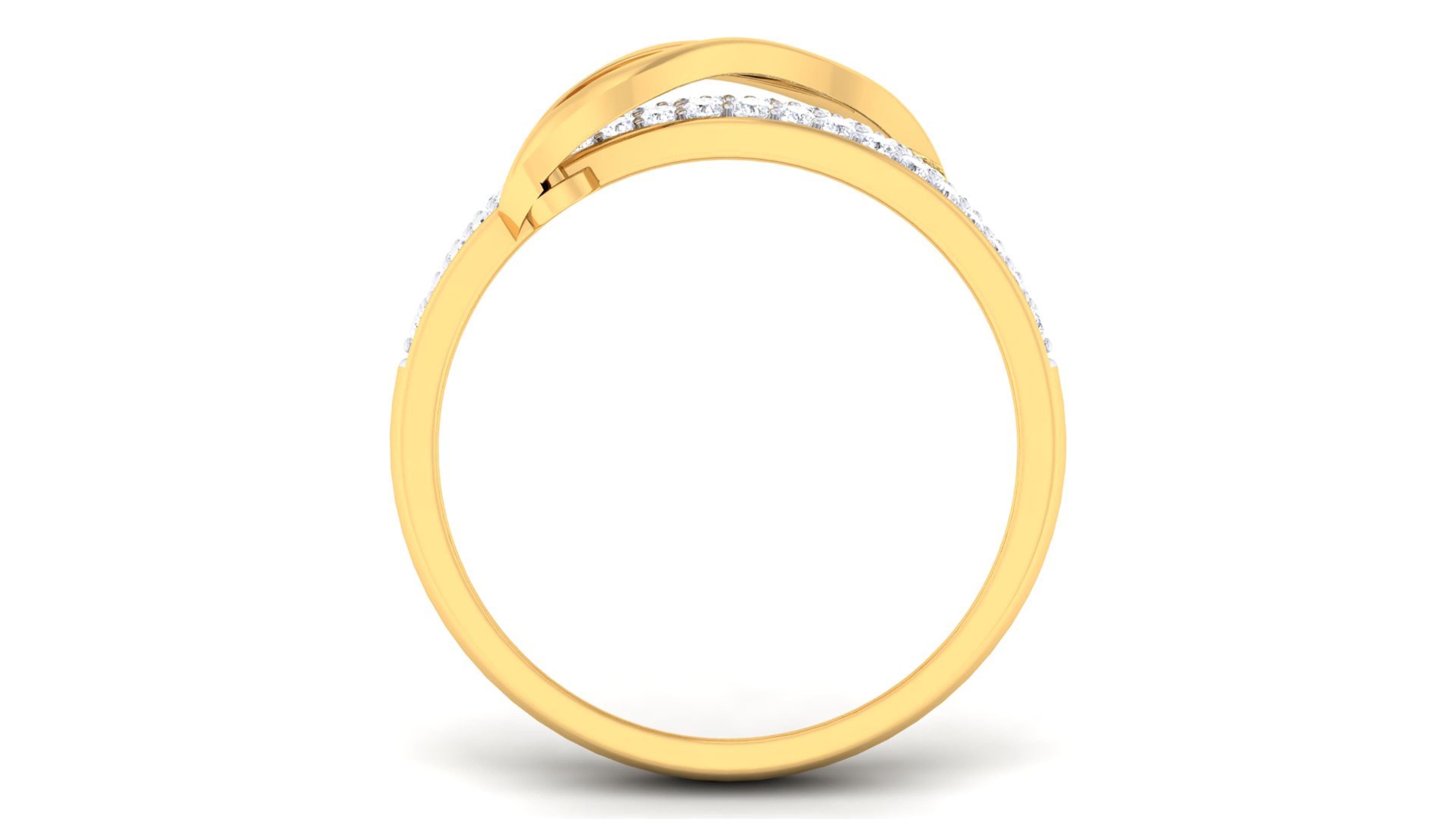 Solitaire Wedding Engagement Rings 3D print model_1