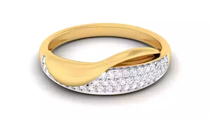 Solitaire Wedding Engagement Rings 3D print model
