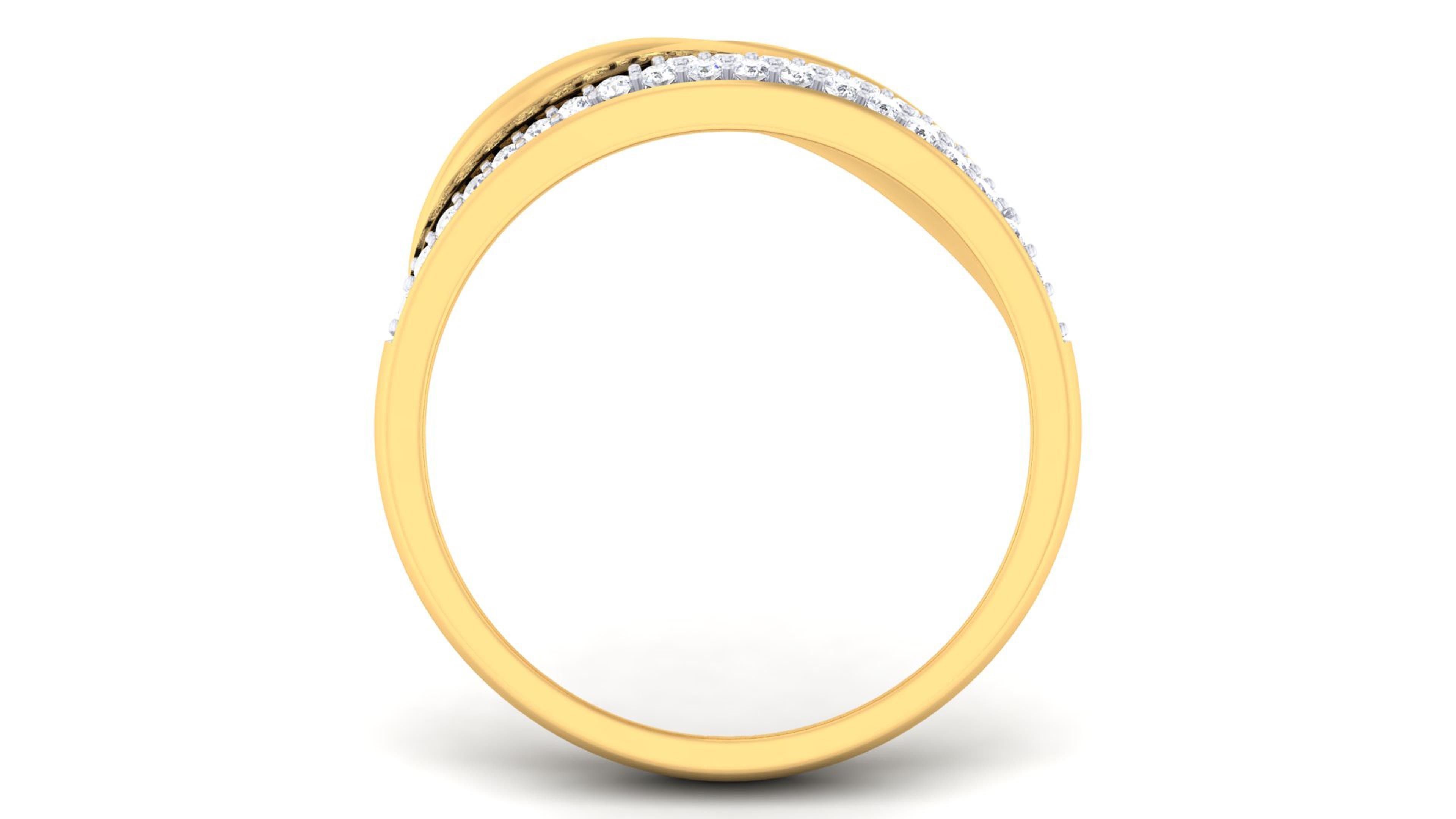 Solitaire Wedding Engagement Rings 3D print model_1