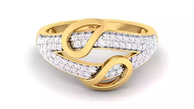 Solitaire Wedding Engagement Rings 3D print model