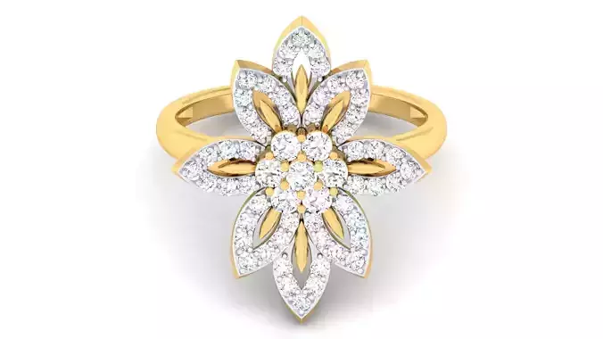 Solitaire Wedding Engagement Rings 3D print model