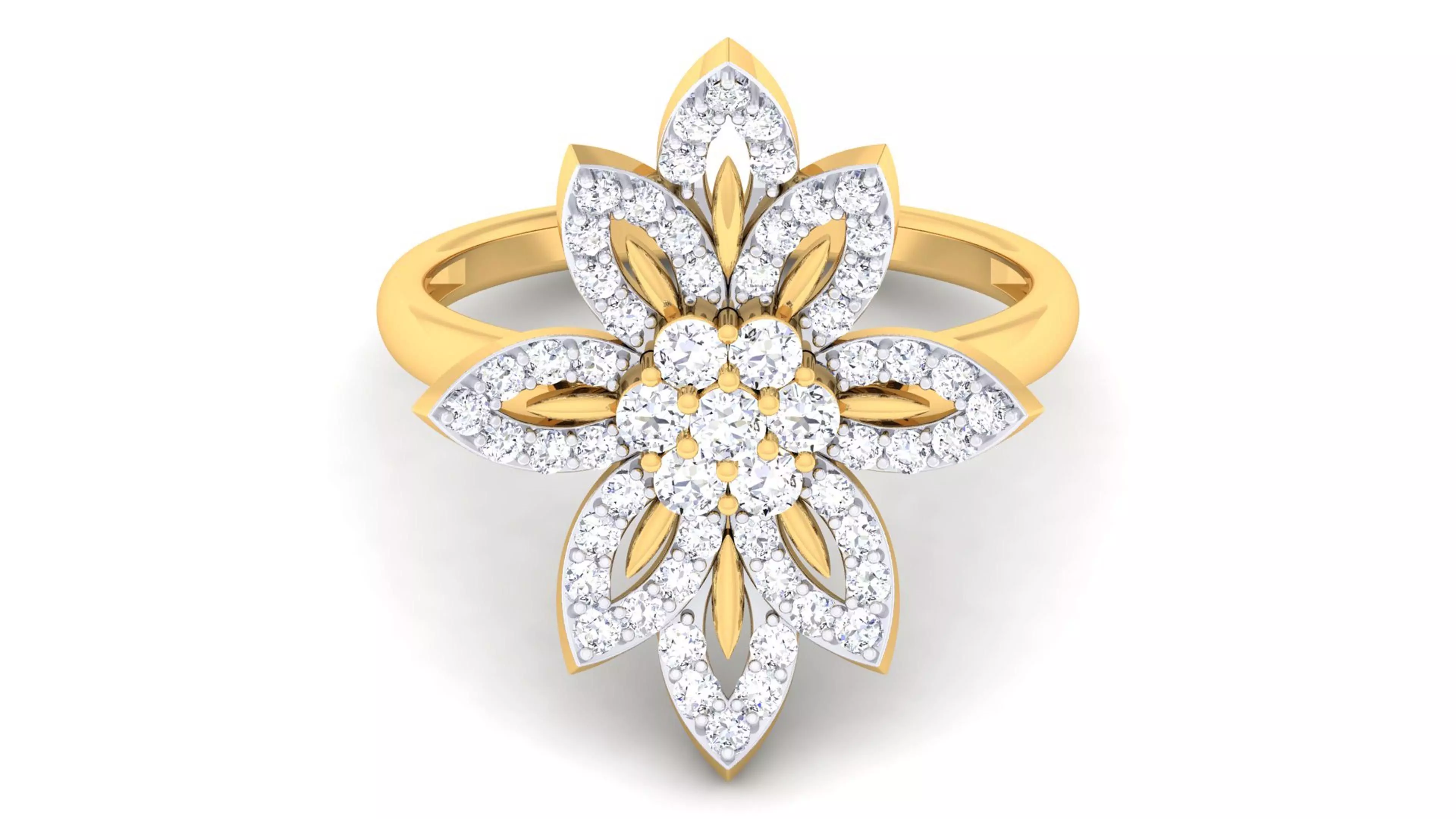 Solitaire Wedding Engagement Rings 3D print model_0