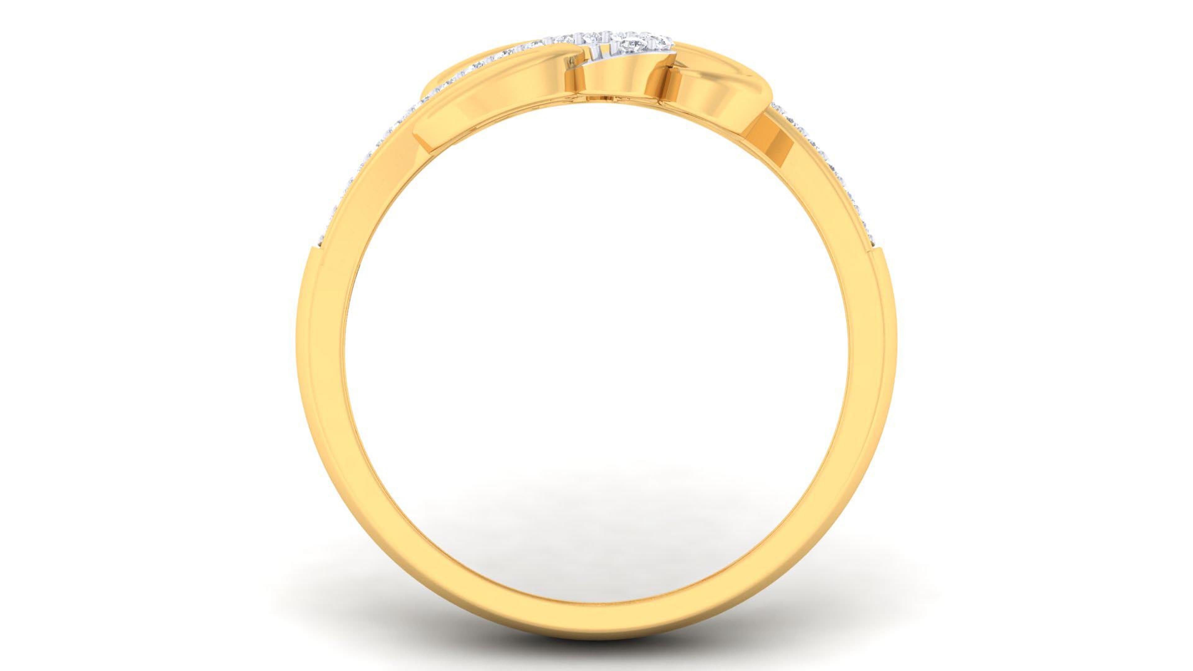 Solitaire Wedding Engagement Rings 3D print model_1