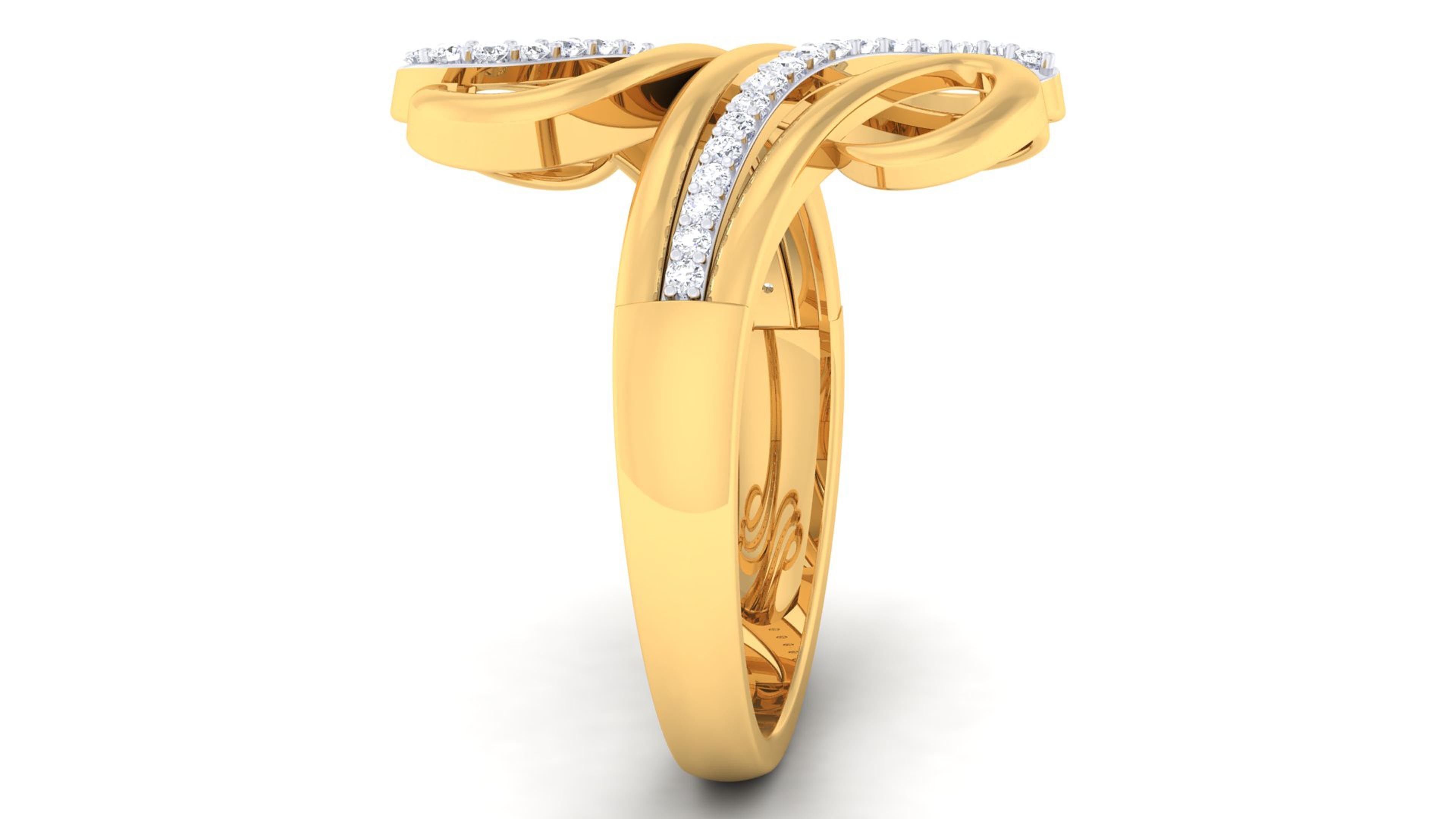 Solitaire Wedding Engagement Rings 3D print model_3