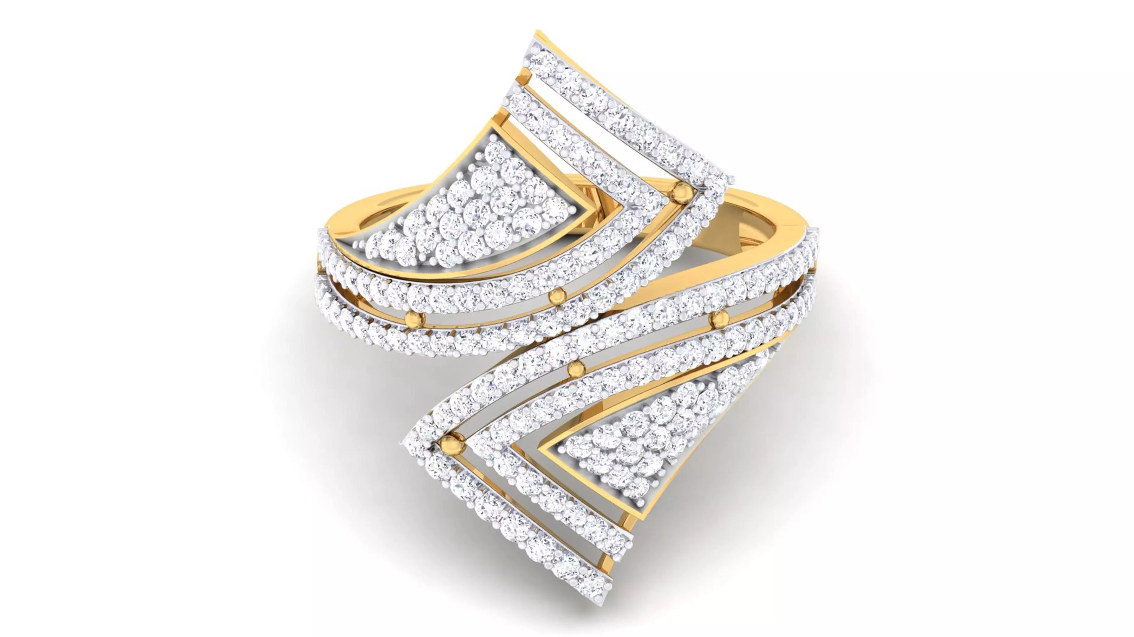 Solitaire Wedding Engagement Rings 3D print model_0