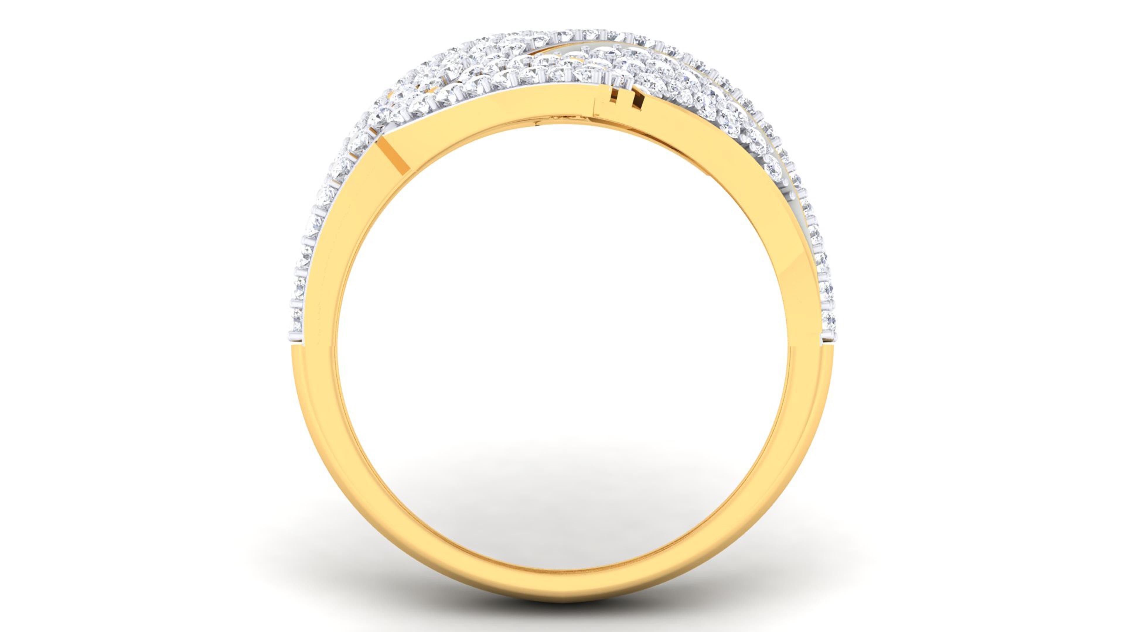 Solitaire Wedding Engagement Rings 3D print model_1