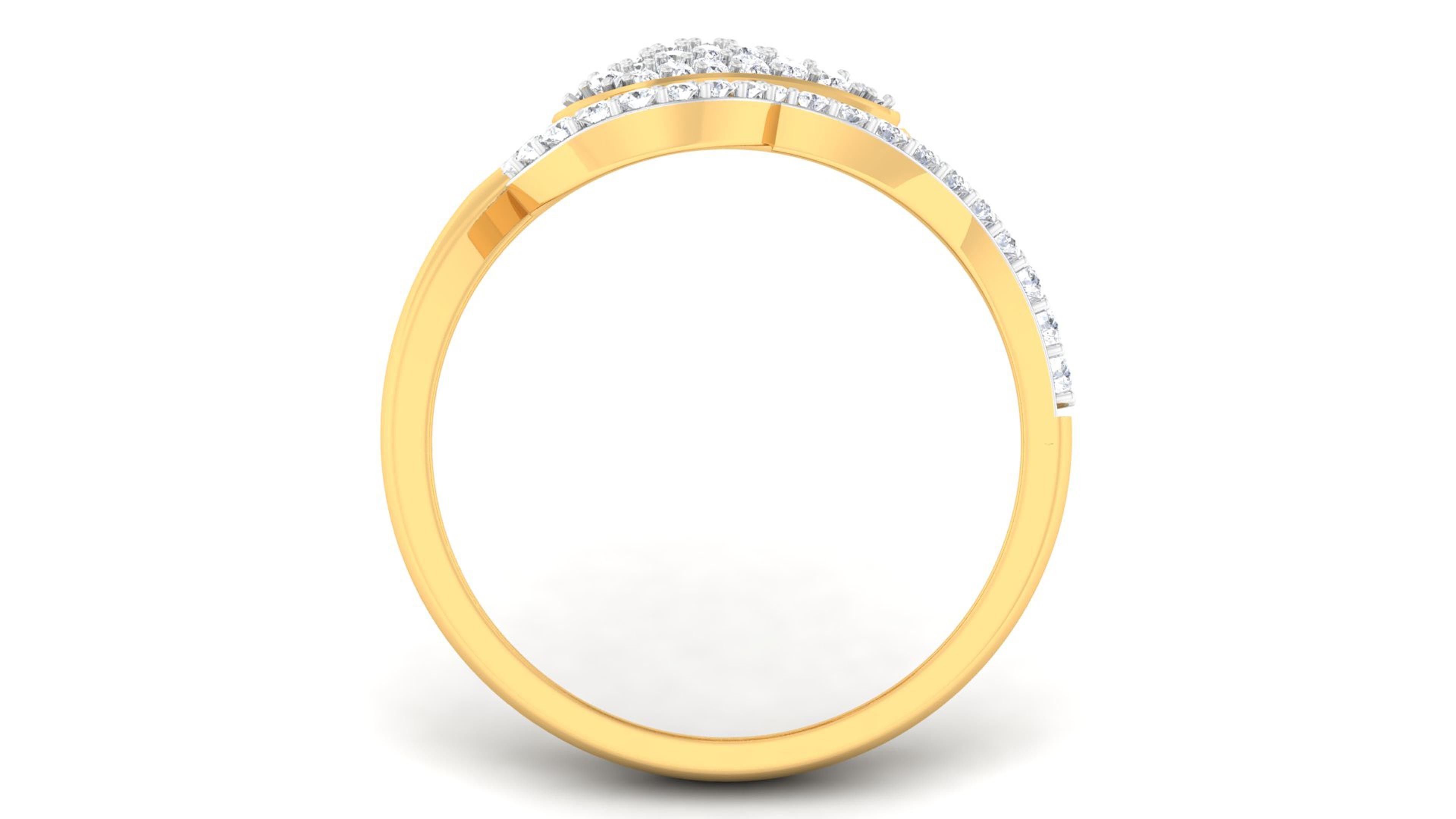 Solitaire Wedding Engagement Rings 3D print model_1