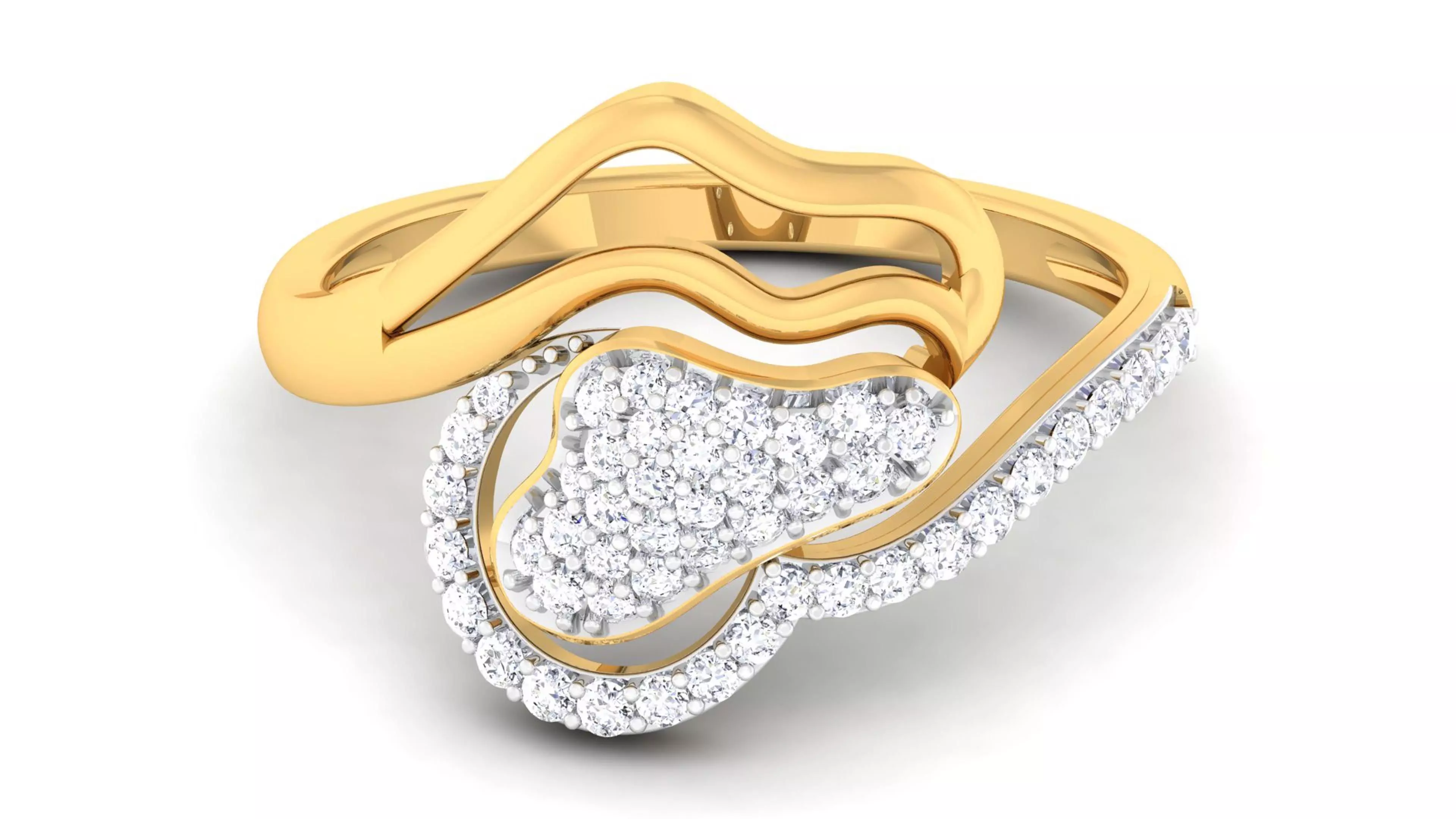 Solitaire Wedding Engagement Rings 3D print model_0