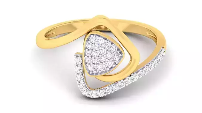 Solitaire Wedding Engagement Rings 3D print model