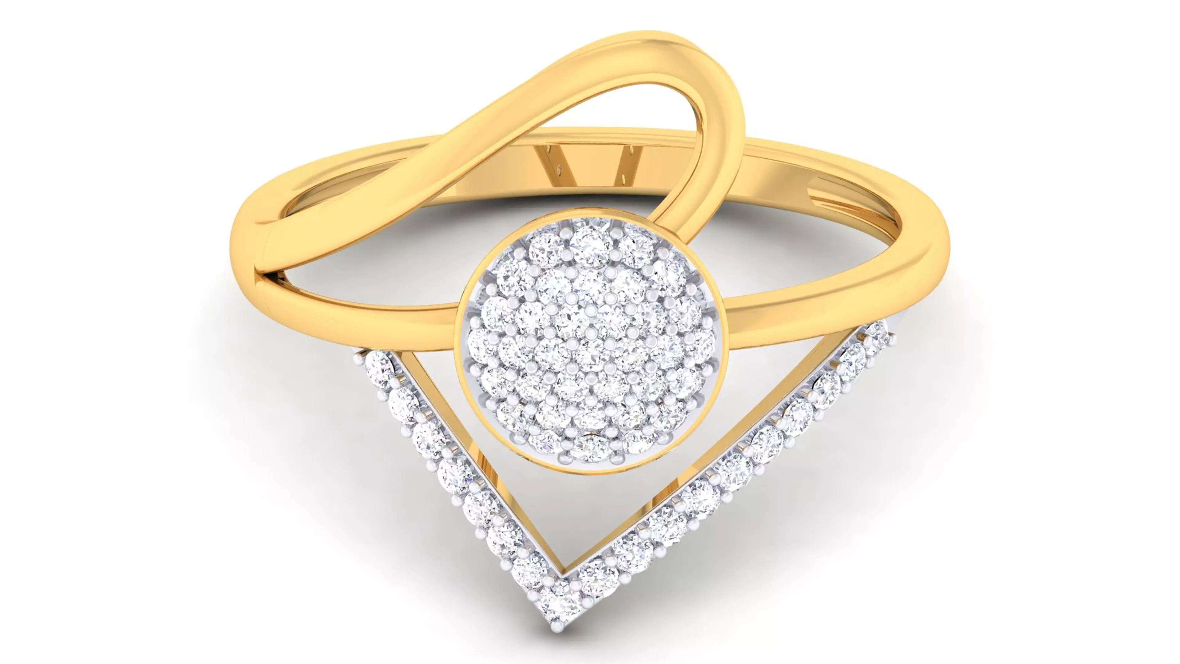 Solitaire Wedding Engagement Rings 3D print model