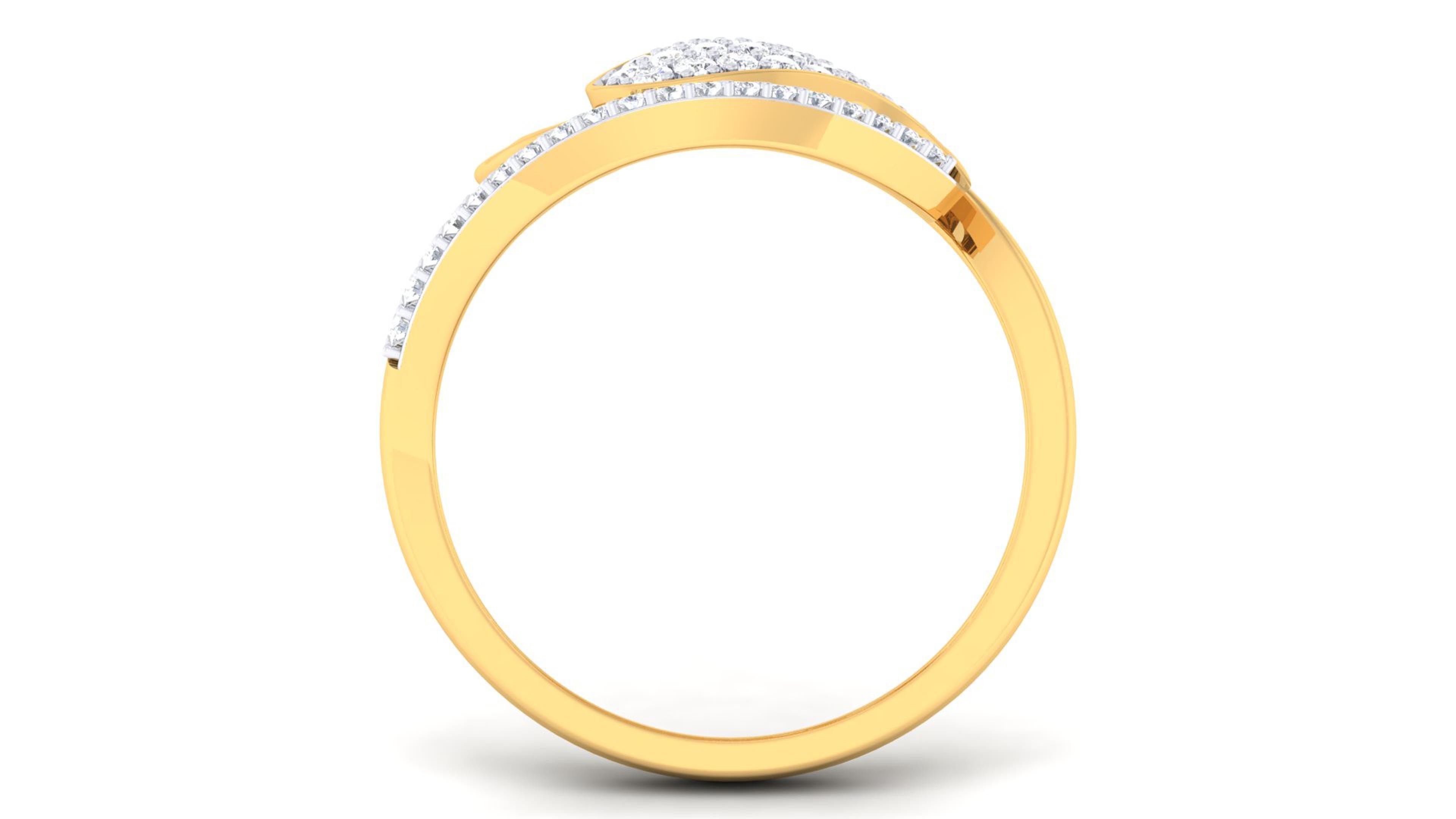 Solitaire Wedding Engagement Rings 3D print model_1