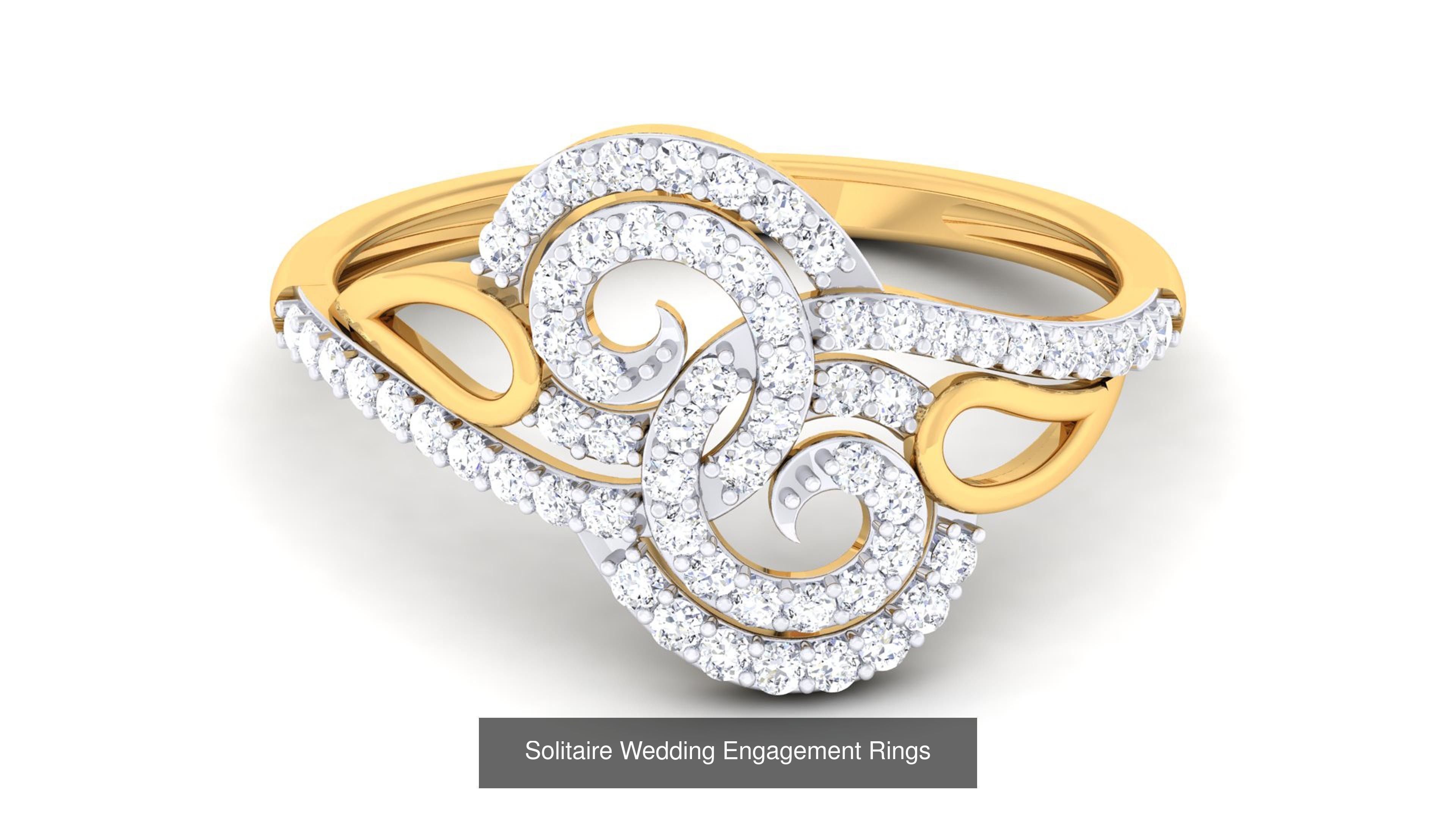 56 Solitaire Wedding Engagement Rings Collection _30