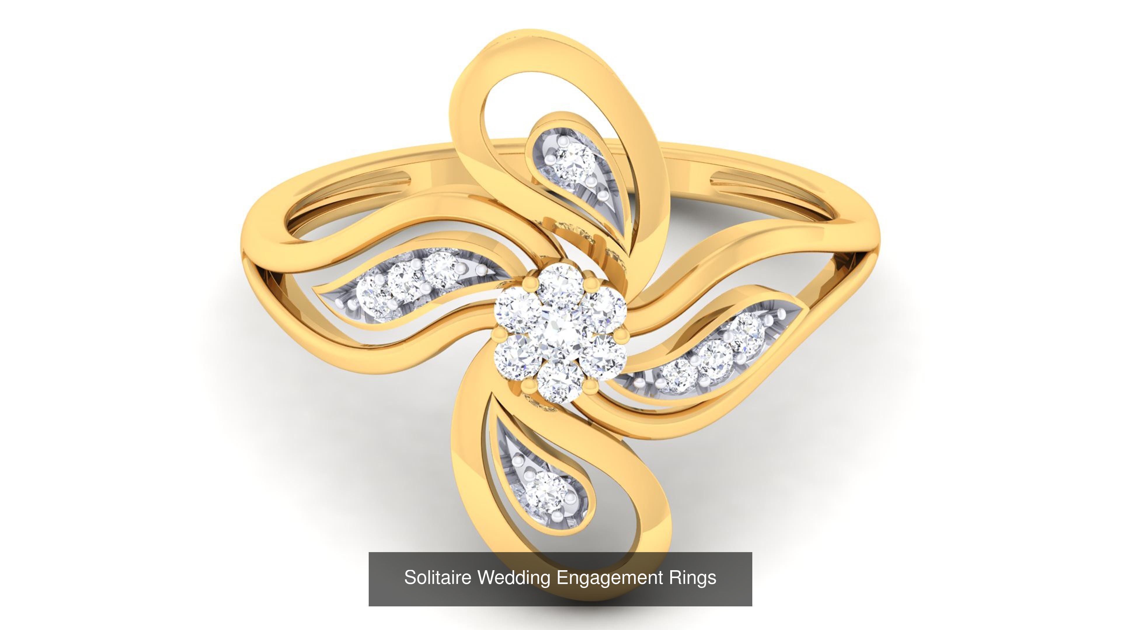 56 Solitaire Wedding Engagement Rings Collection _49