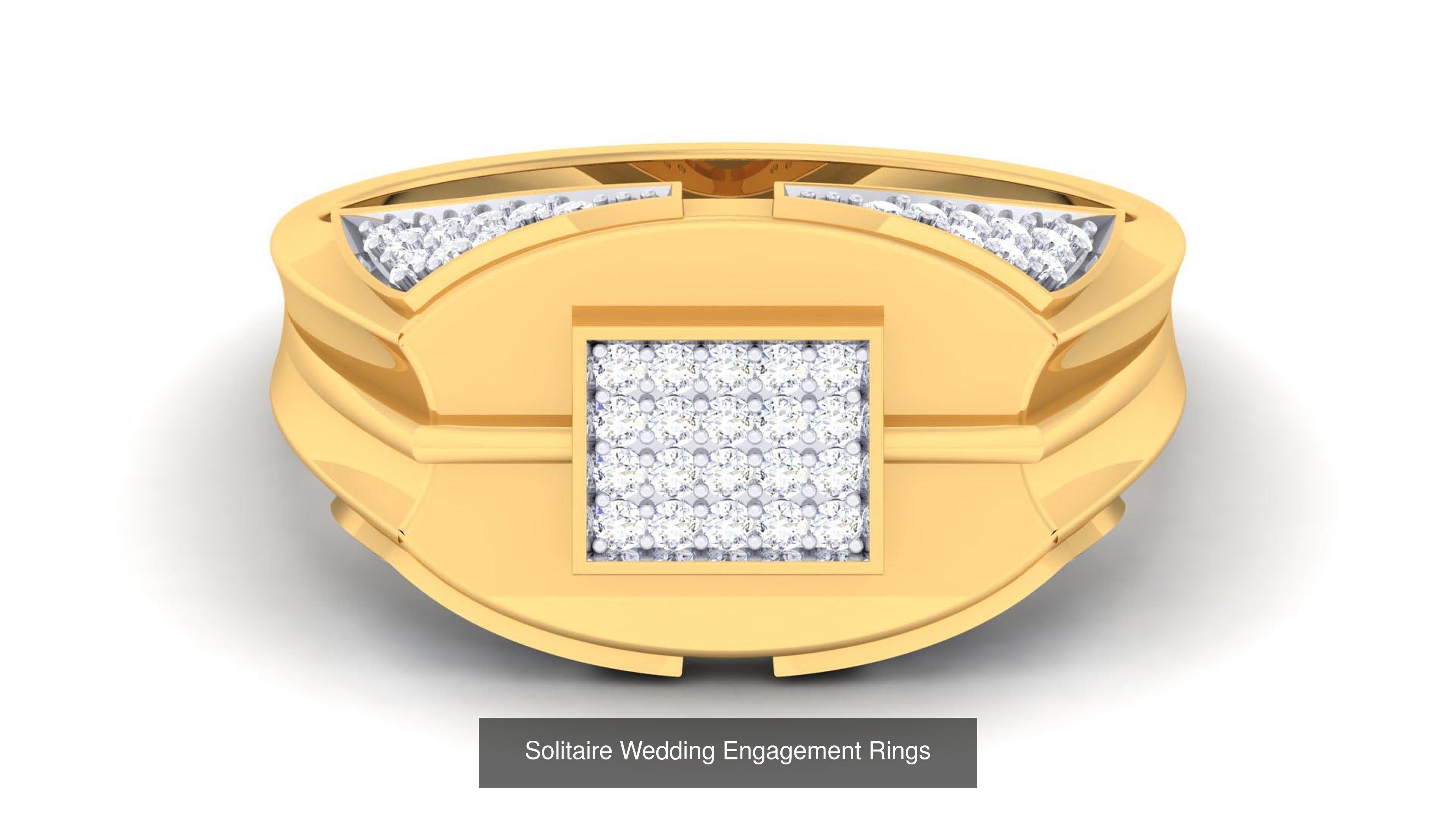 56 Solitaire Wedding Engagement Rings Collection _15