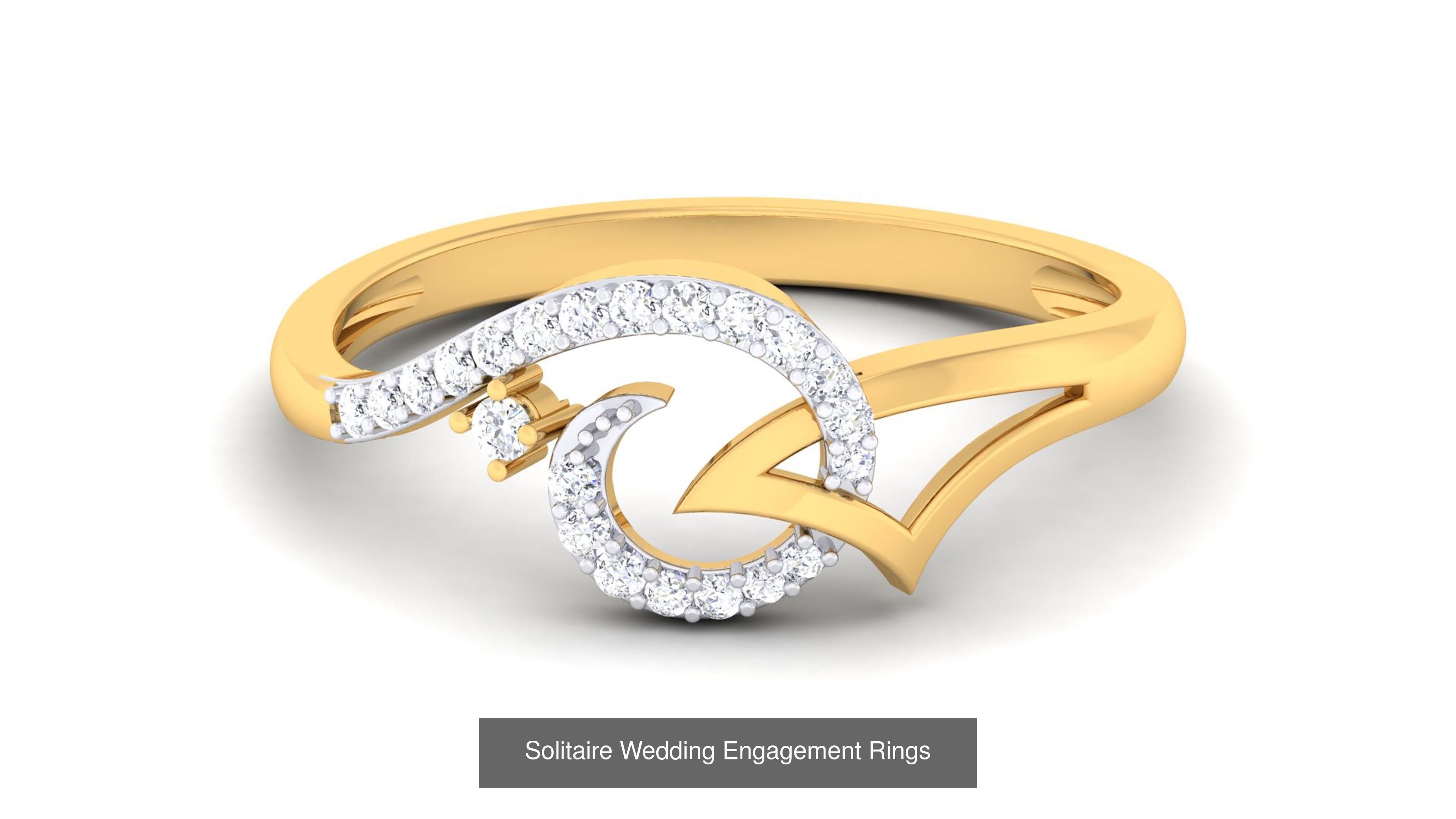 56 Solitaire Wedding Engagement Rings Collection _24