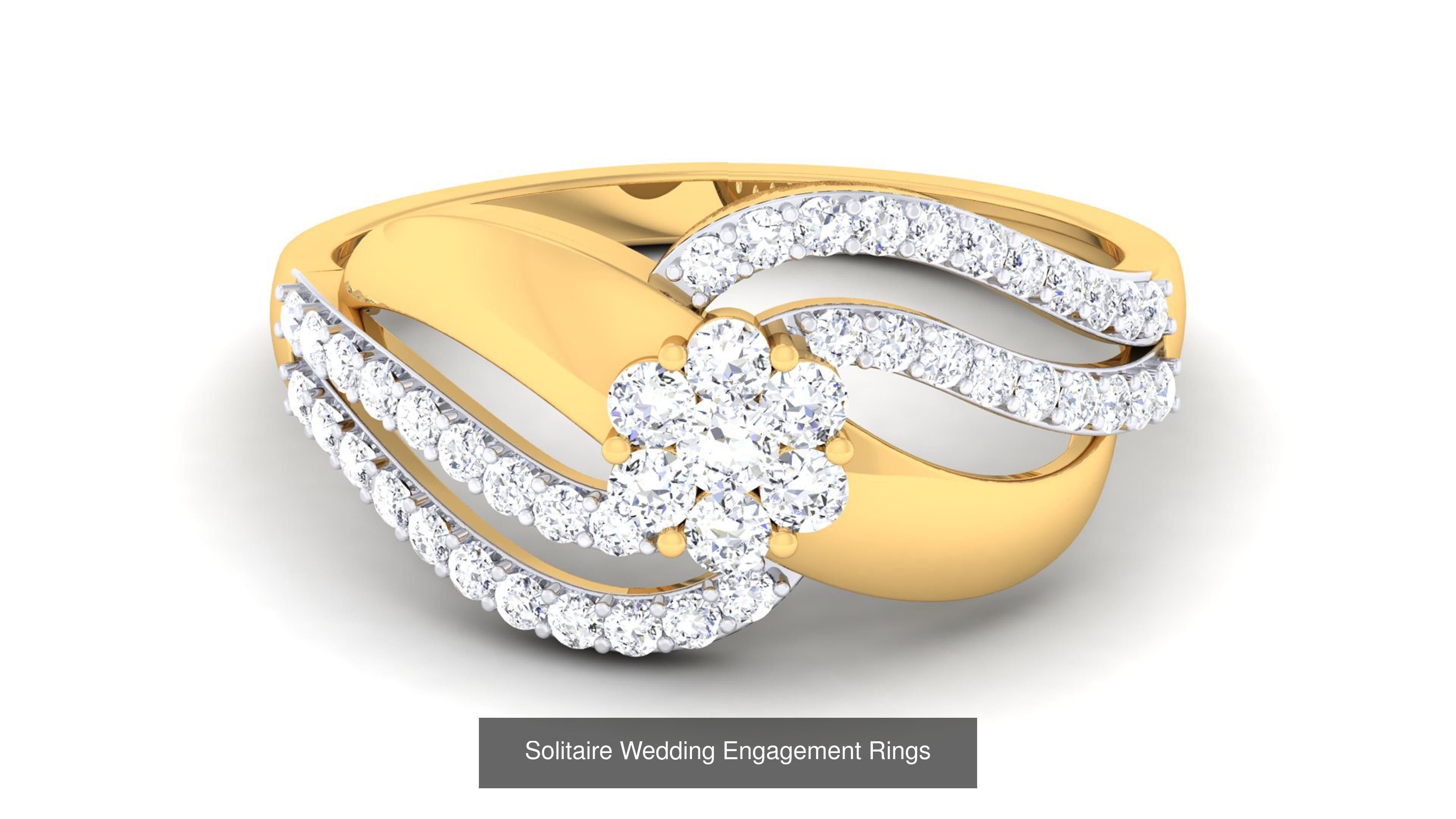 56 Solitaire Wedding Engagement Rings Collection _31