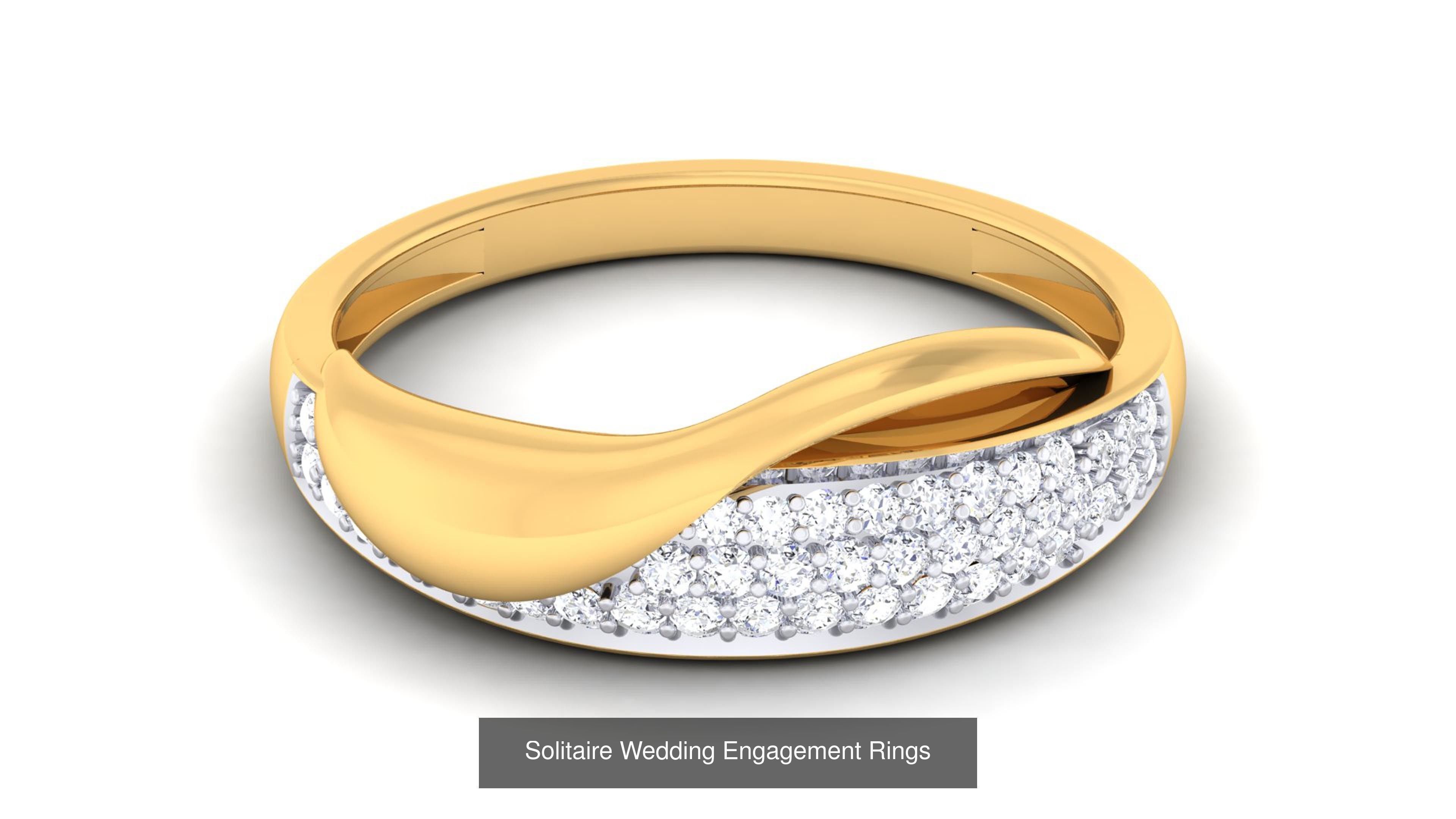 56 Solitaire Wedding Engagement Rings Collection _45