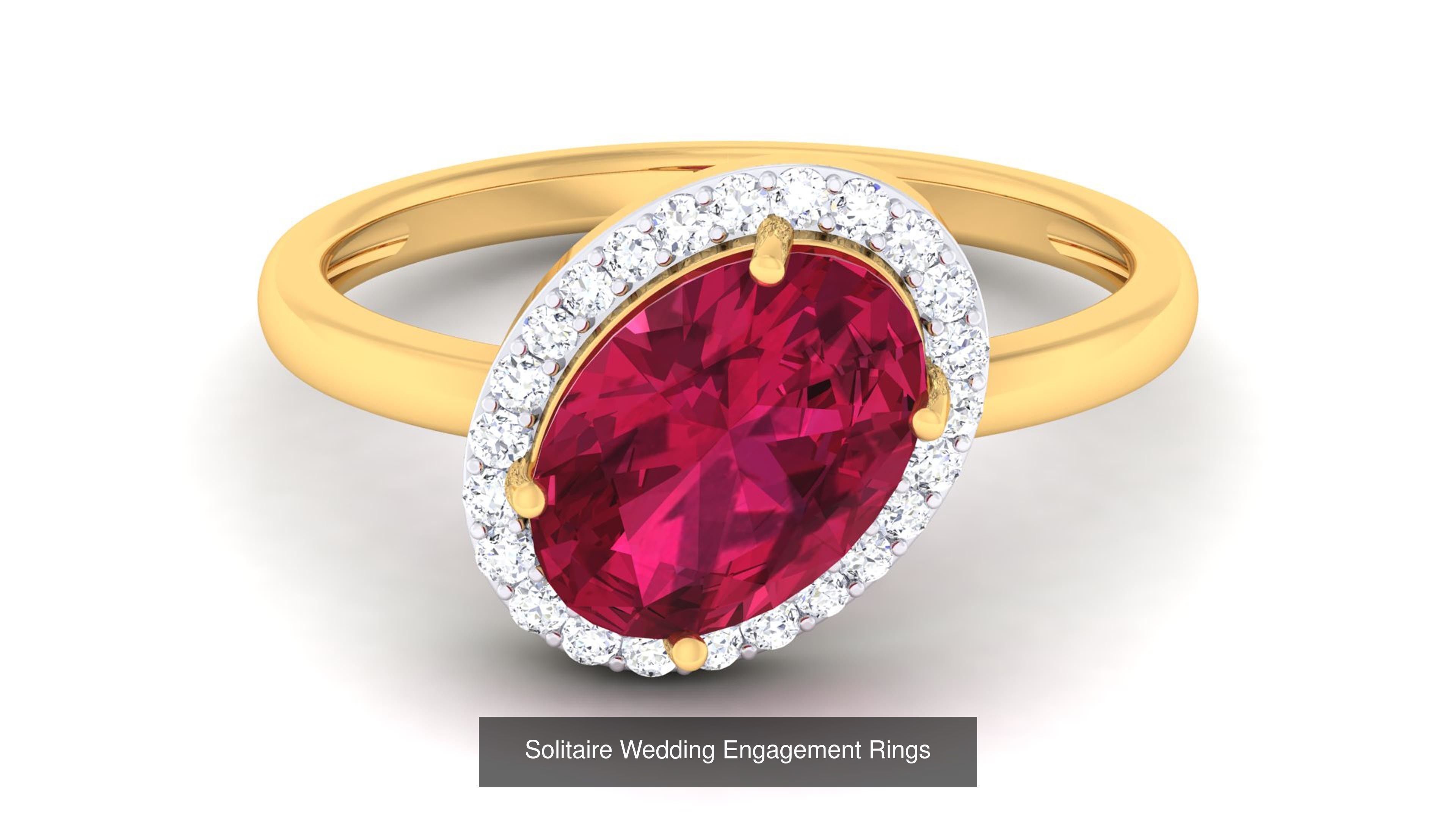 56 Solitaire Wedding Engagement Rings Collection _54