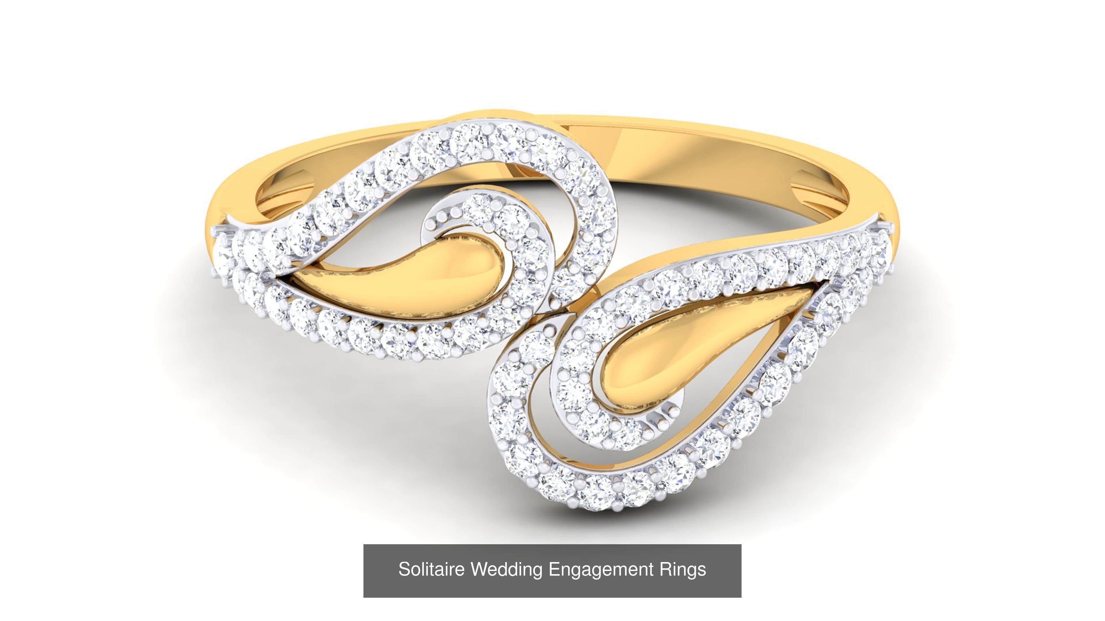 56 Solitaire Wedding Engagement Rings Collection _27