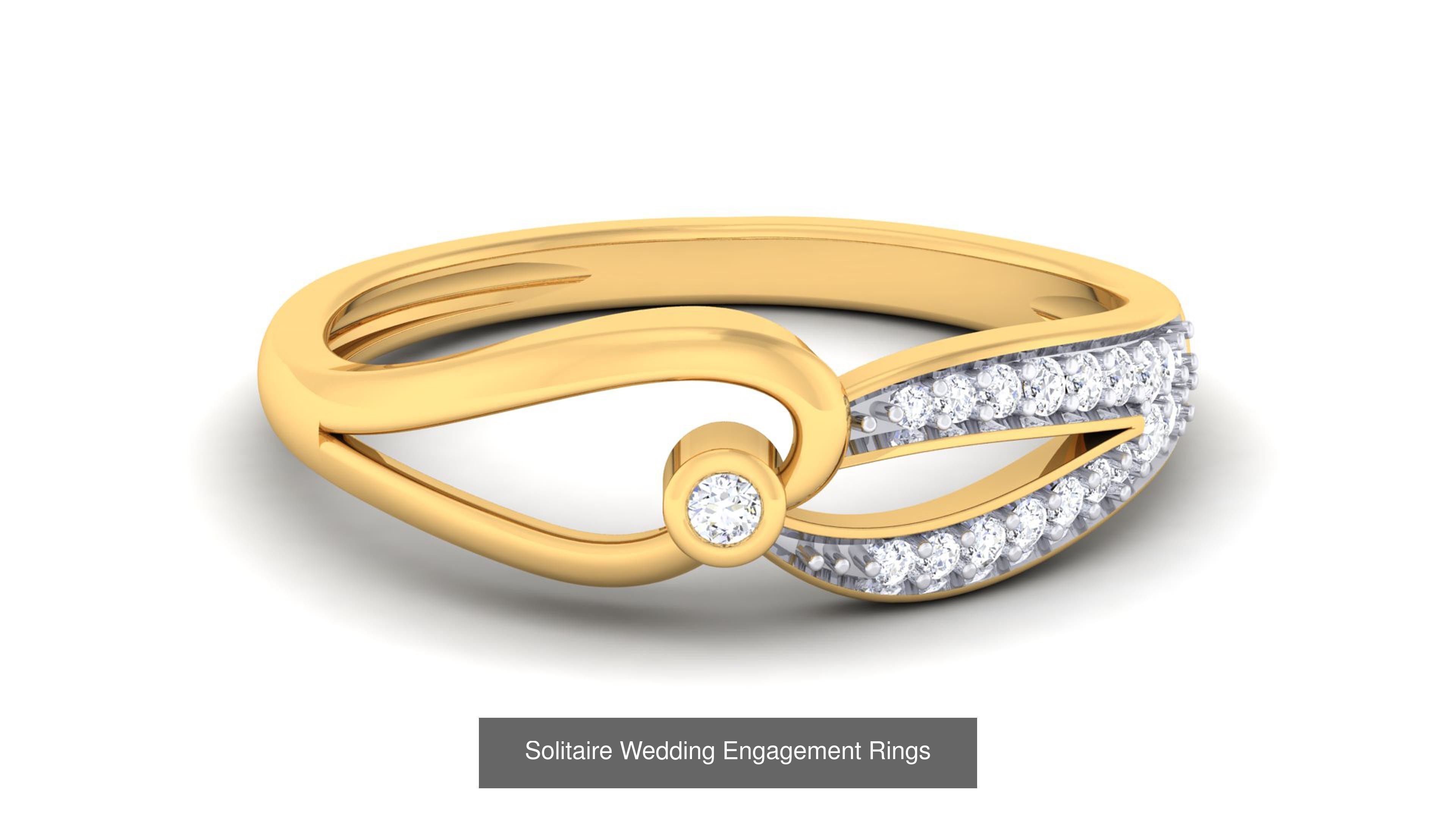 56 Solitaire Wedding Engagement Rings Collection _21