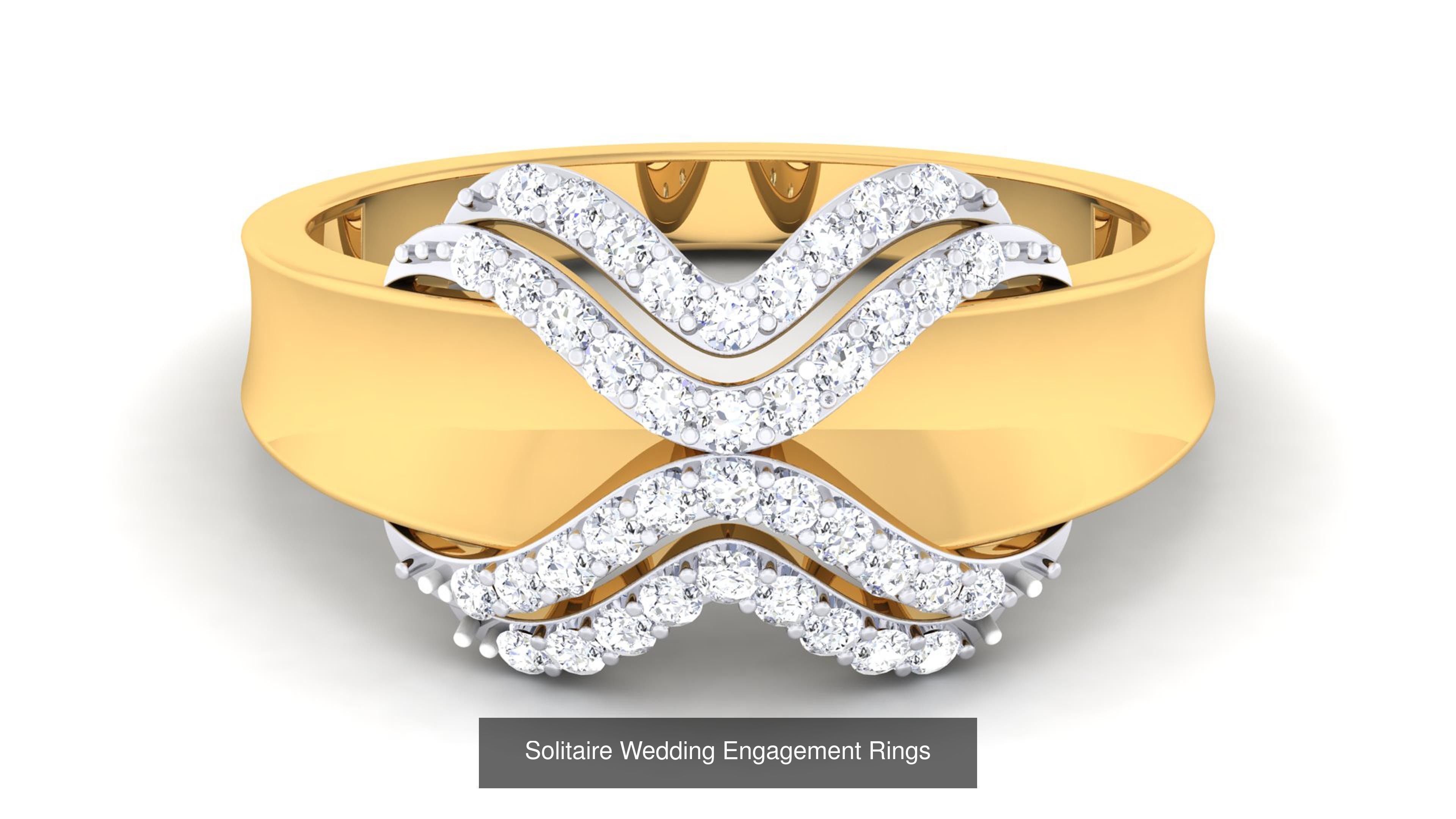 56 Solitaire Wedding Engagement Rings Collection _42
