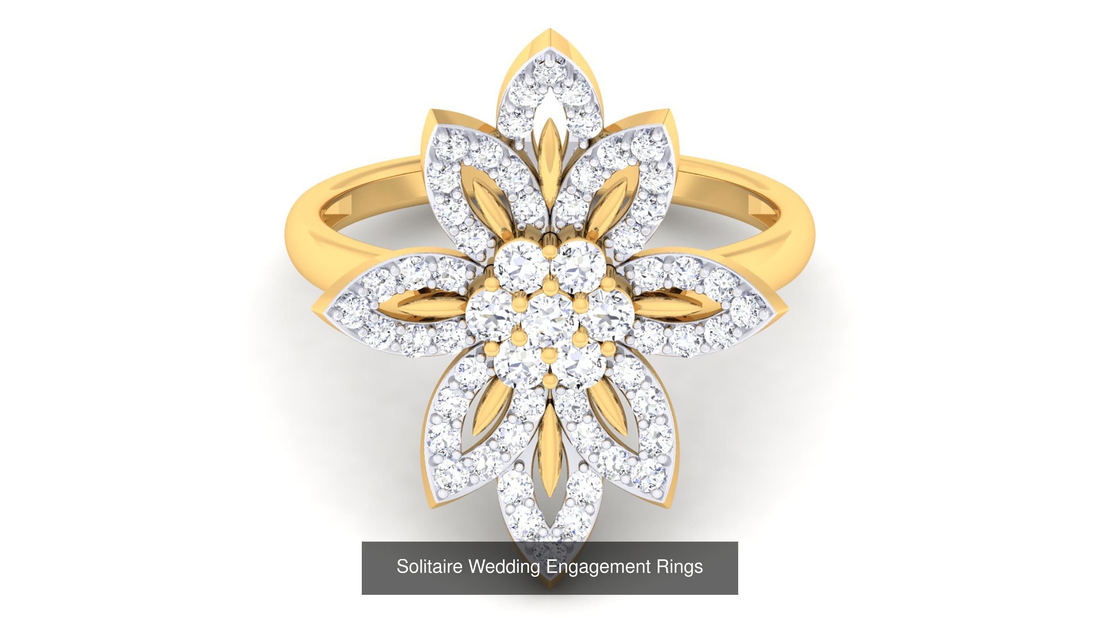 56 Solitaire Wedding Engagement Rings Collection _50