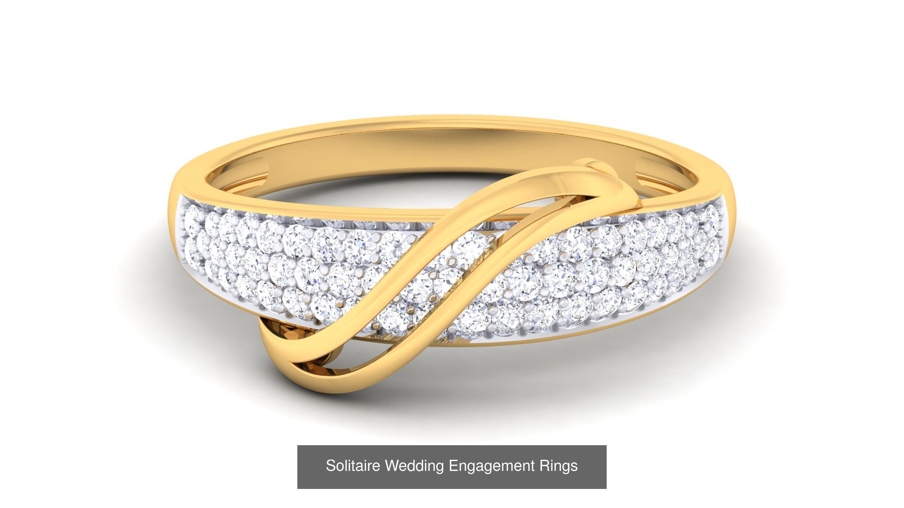 56 Solitaire Wedding Engagement Rings Collection _44