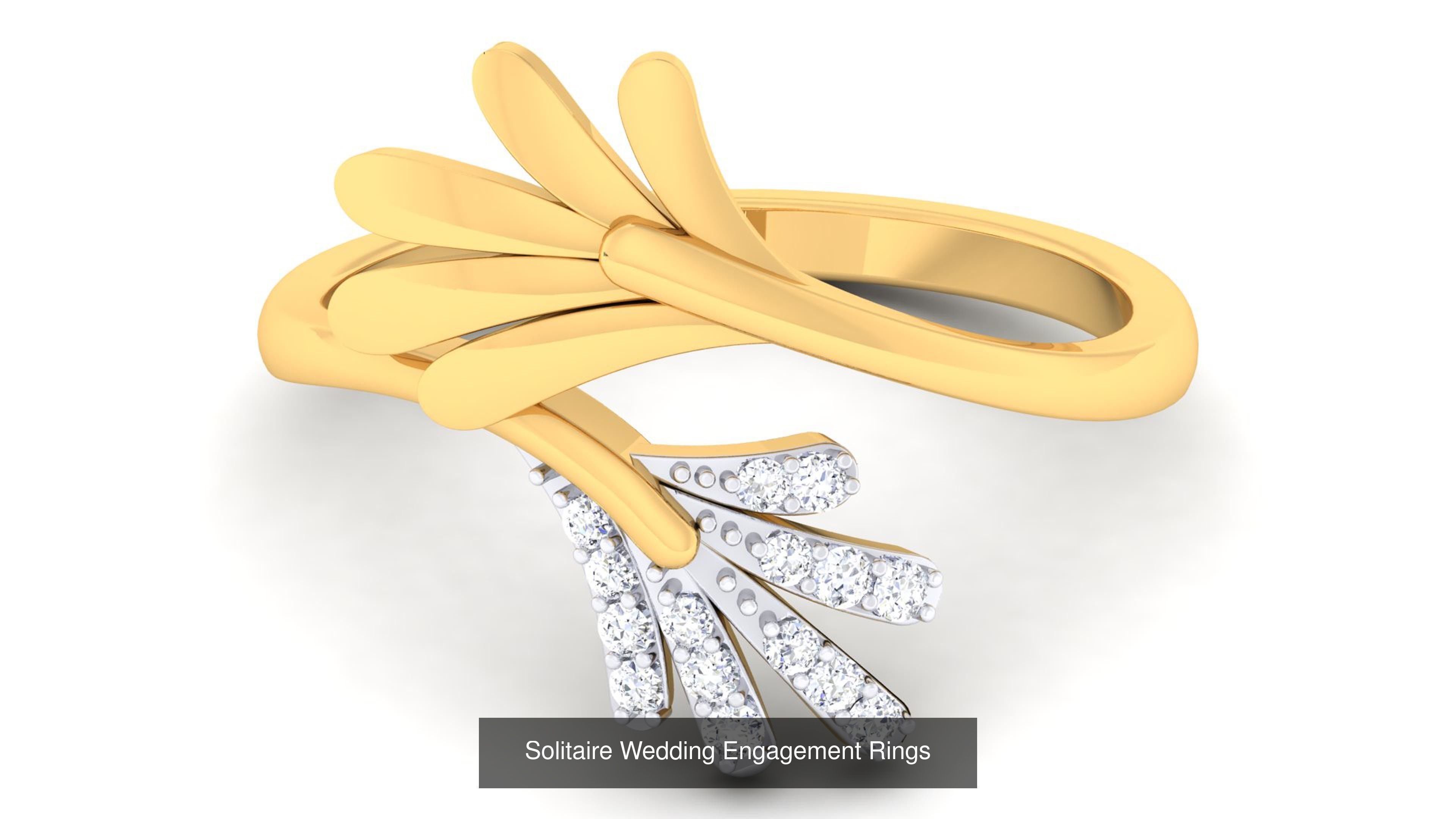 56 Solitaire Wedding Engagement Rings Collection _40