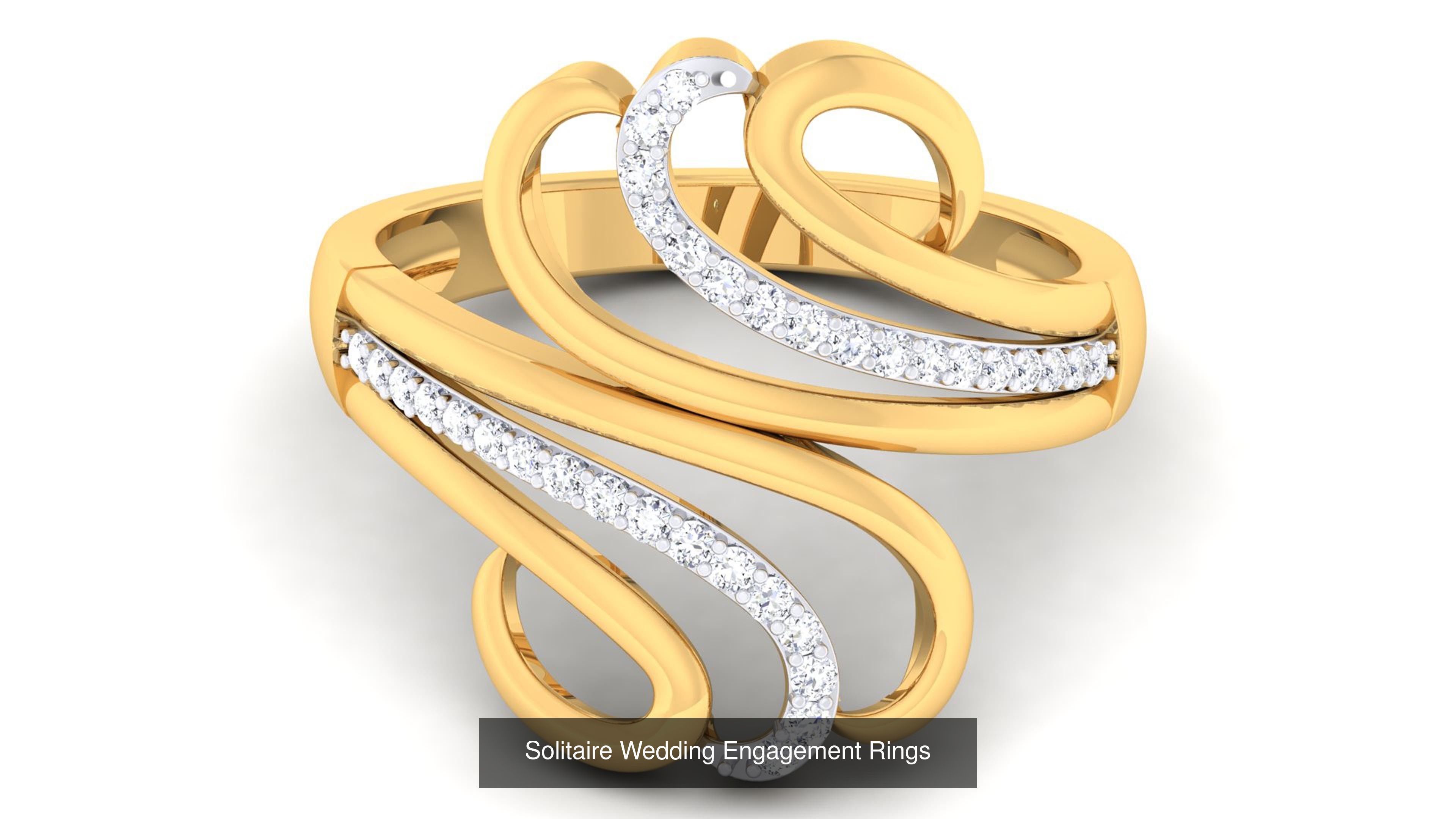 56 Solitaire Wedding Engagement Rings Collection _51