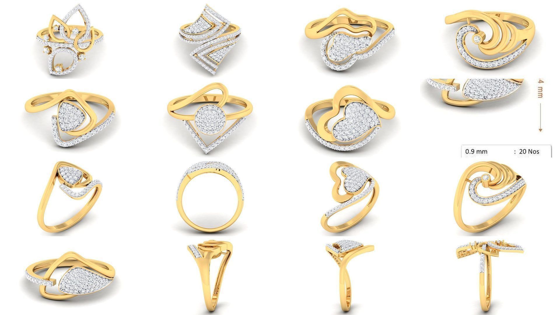 56 Solitaire Wedding Engagement Rings Collection _8