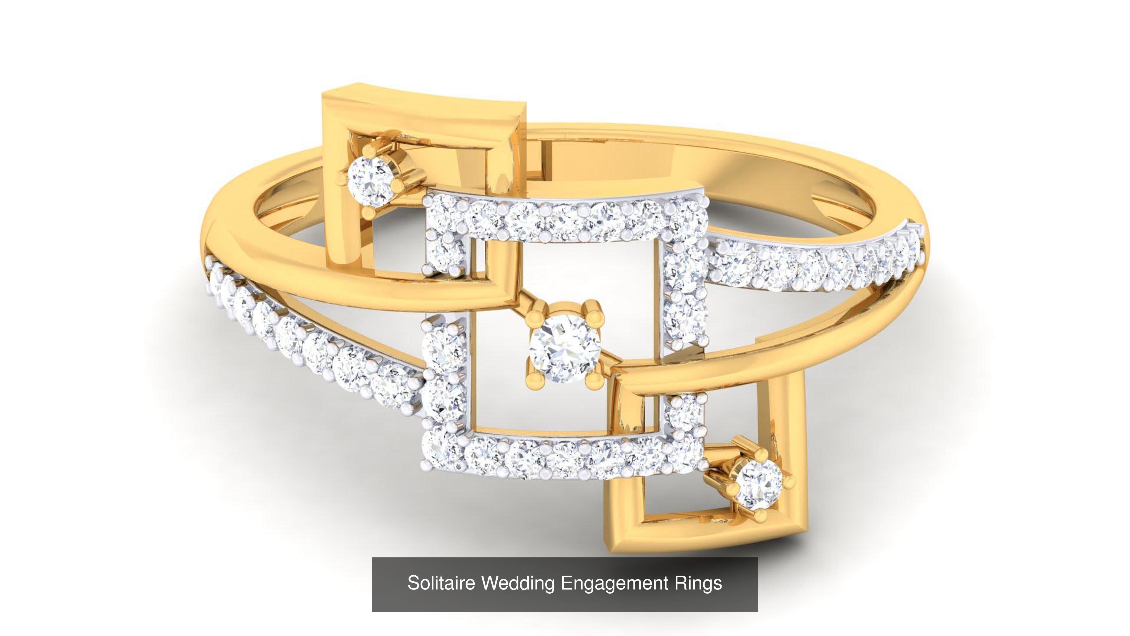 56 Solitaire Wedding Engagement Rings Collection _56