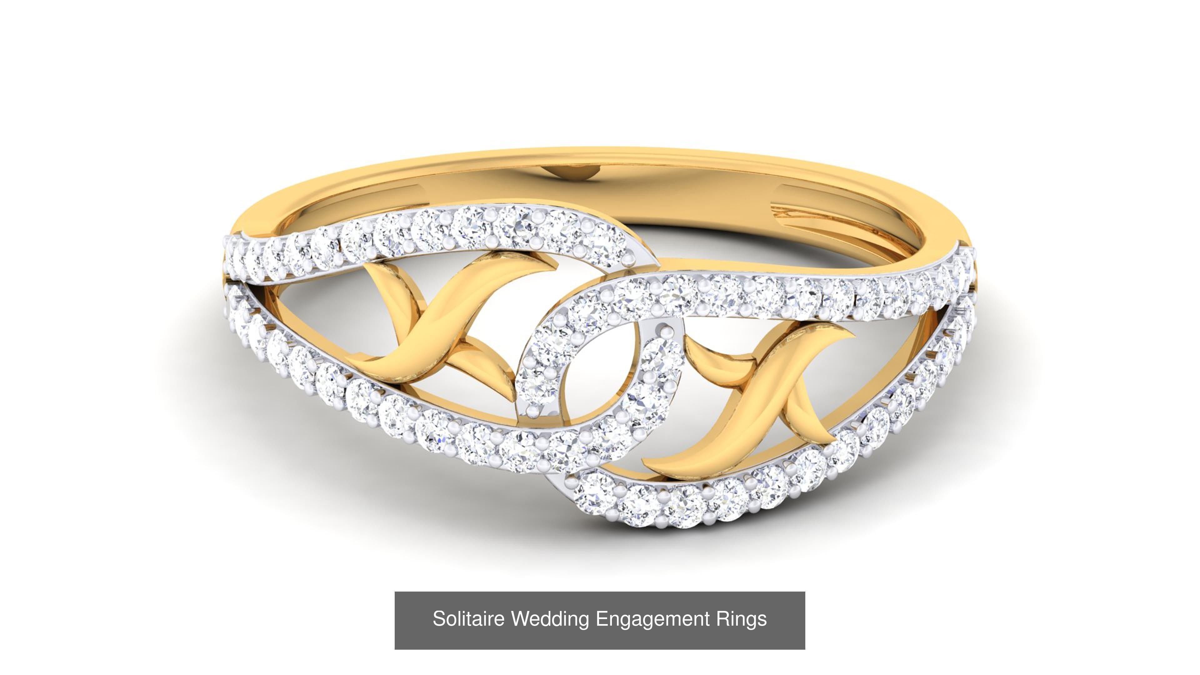 56 Solitaire Wedding Engagement Rings Collection _34