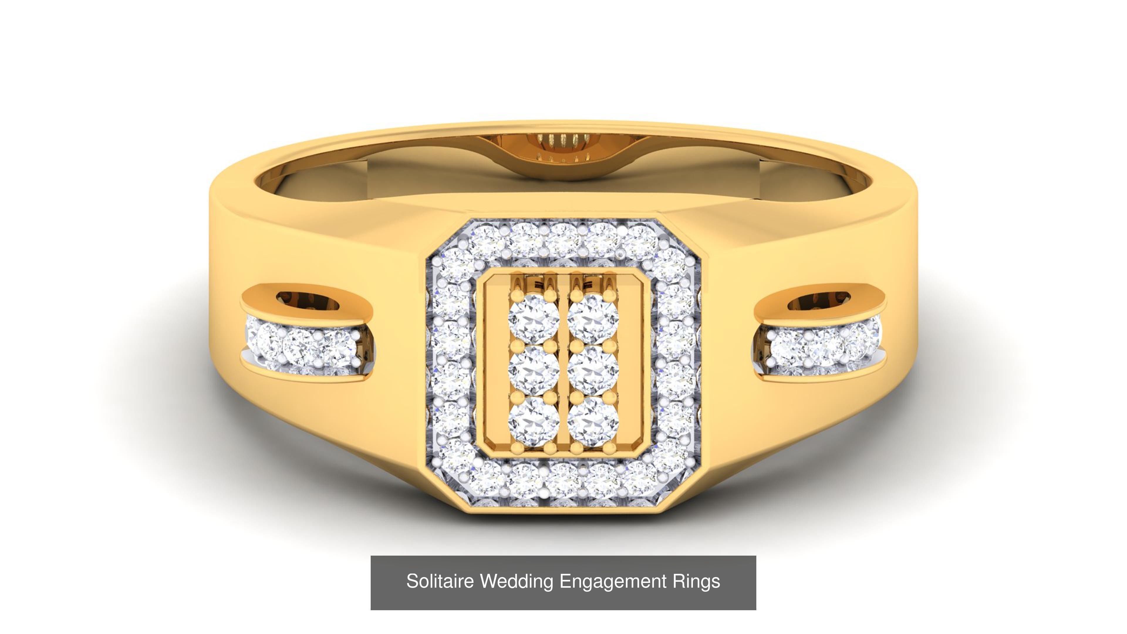56 Solitaire Wedding Engagement Rings Collection _12
