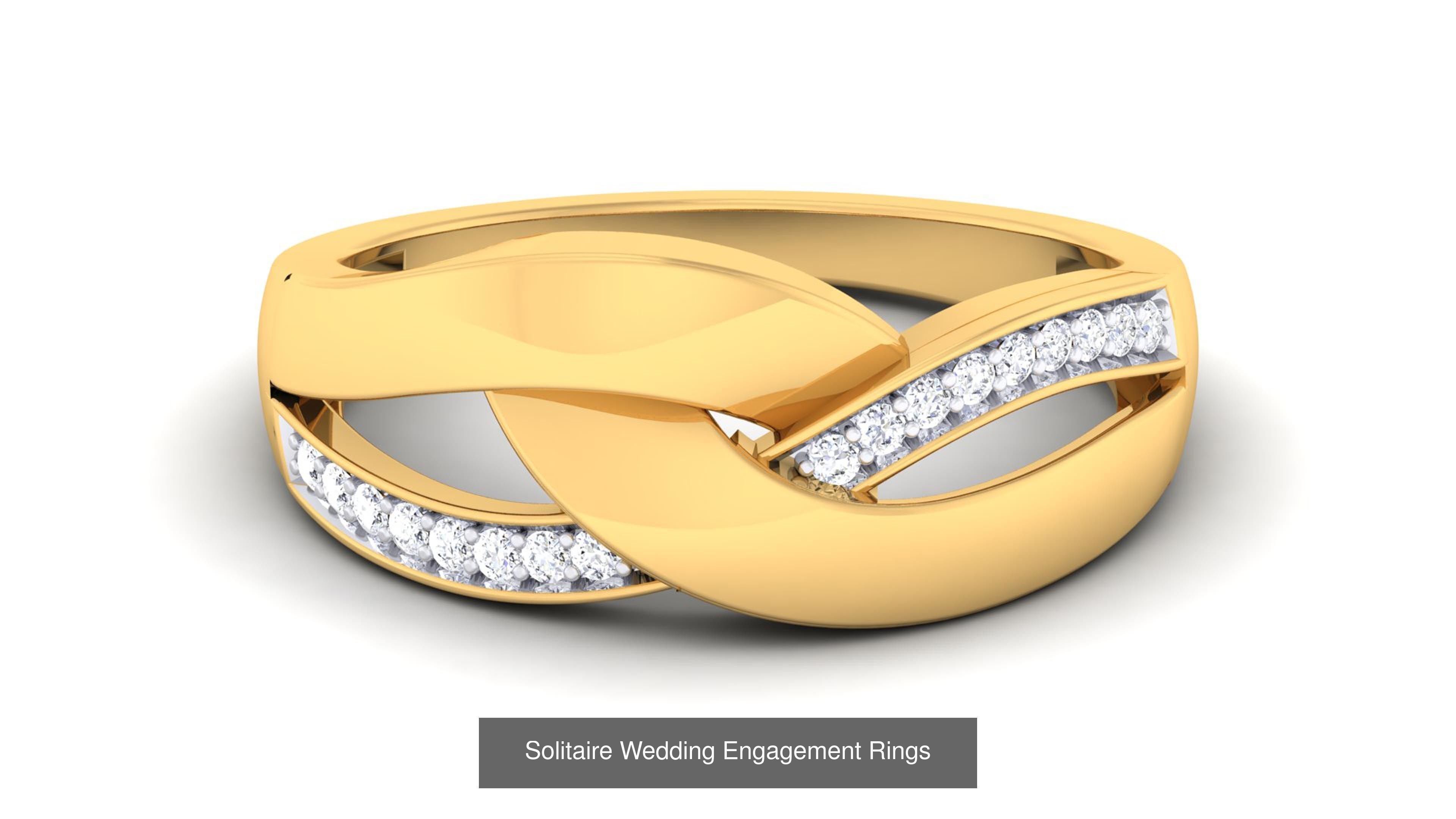 56 Solitaire Wedding Engagement Rings Collection _47