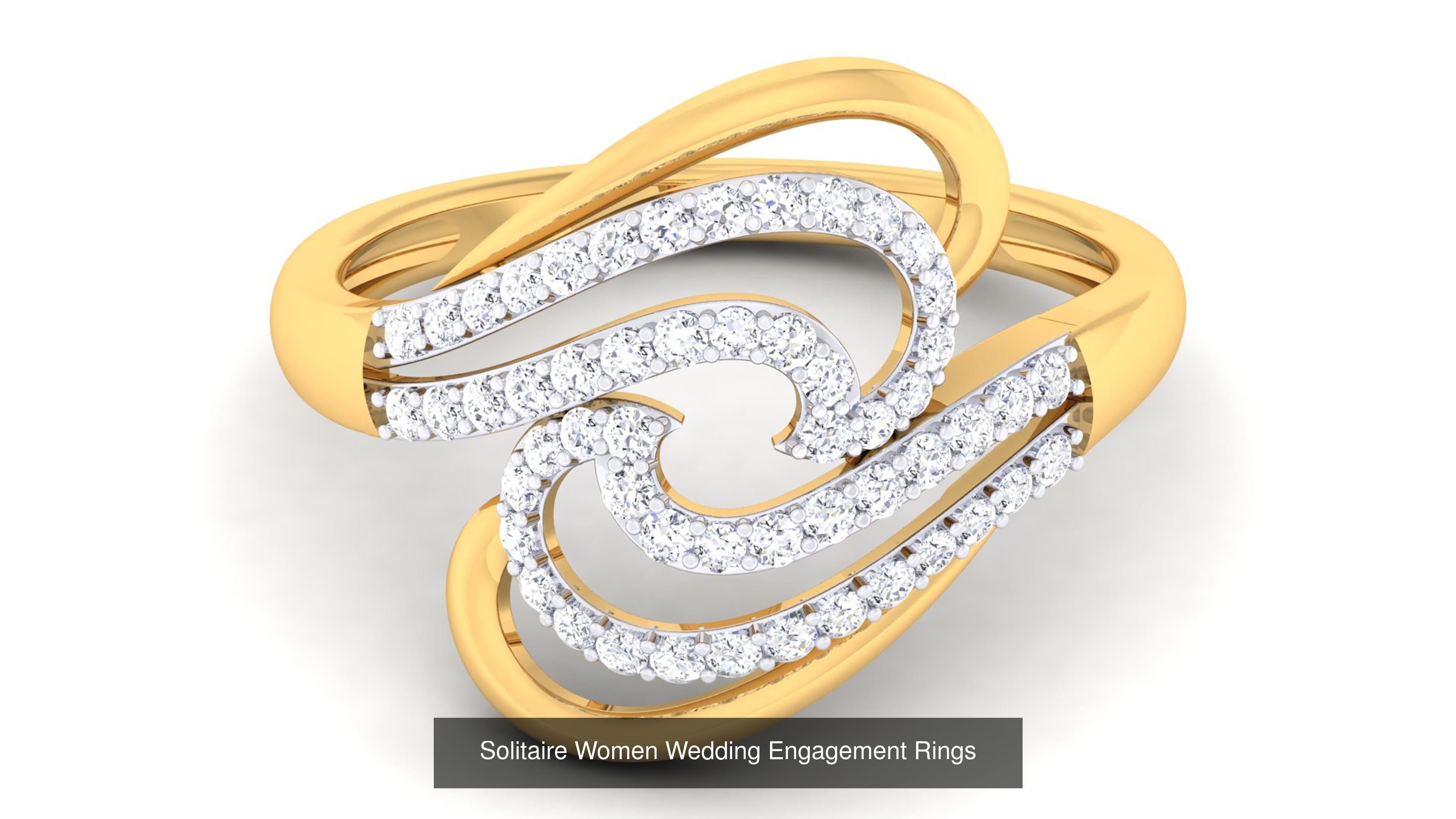 56 Solitaire Wedding Engagement Rings Collection _10