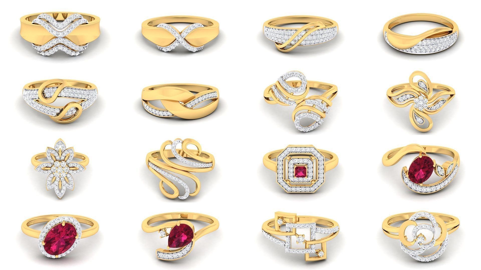 56 Solitaire Wedding Engagement Rings Collection _5