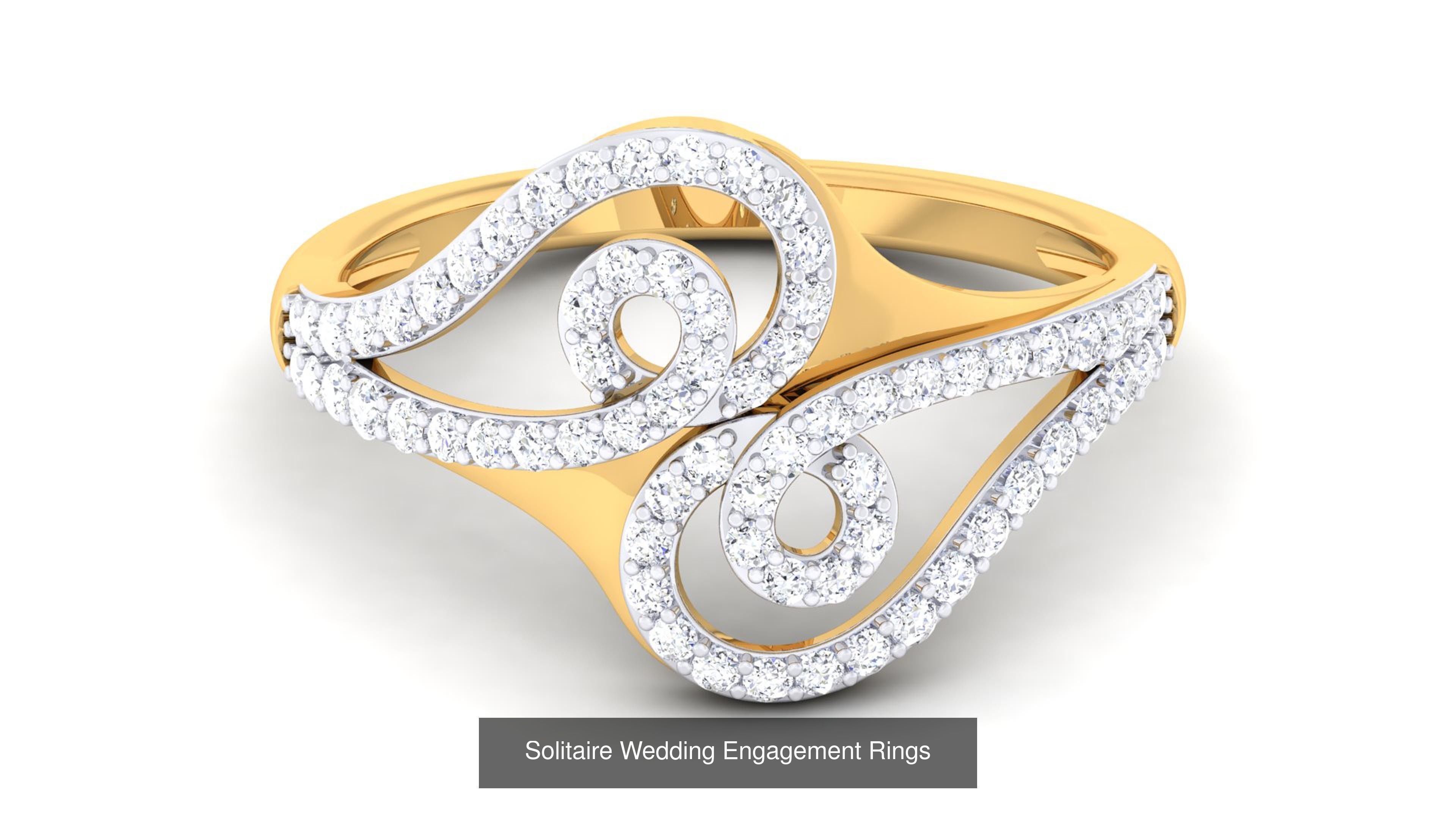 56 Solitaire Wedding Engagement Rings Collection _26