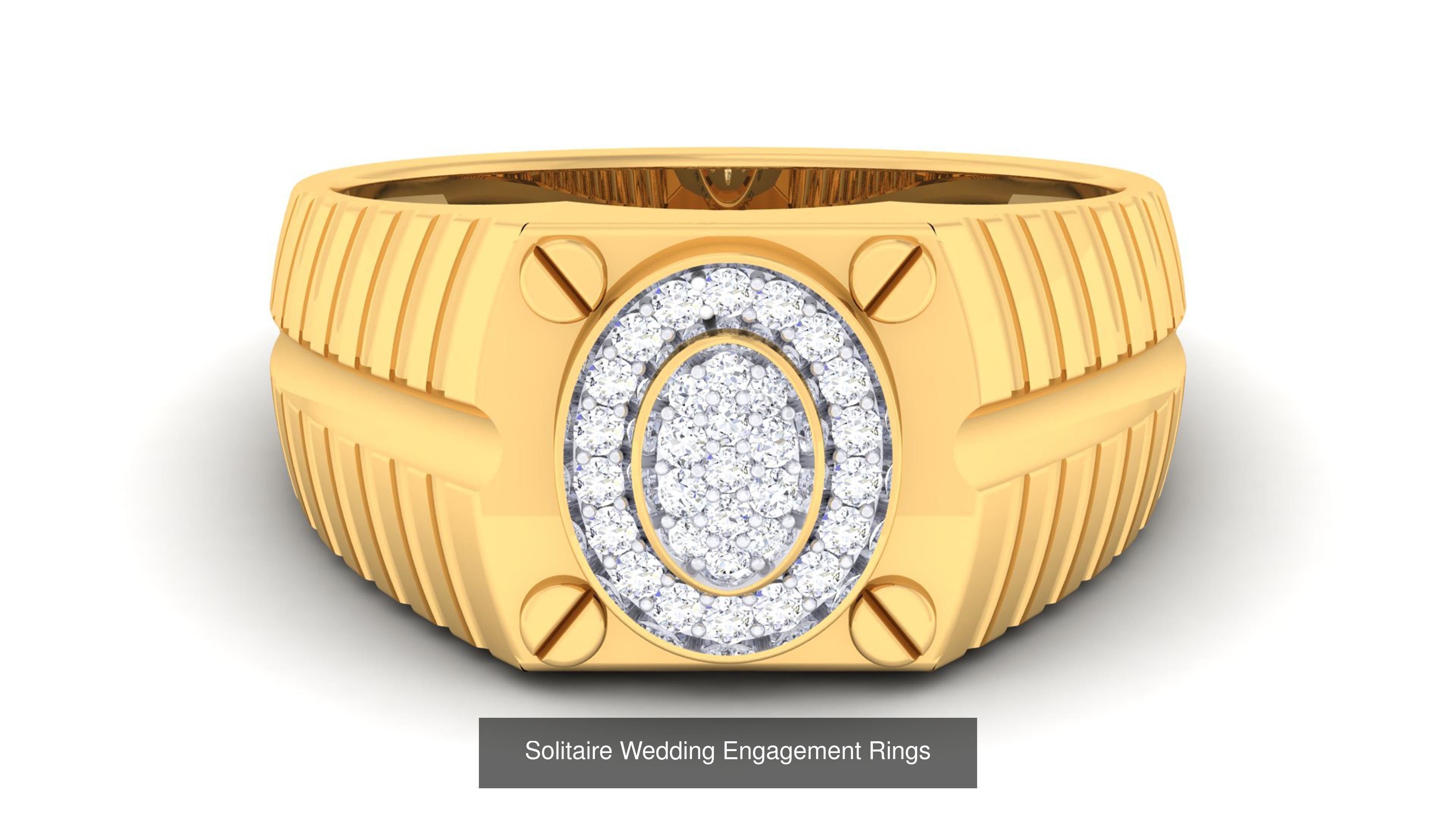 56 Solitaire Wedding Engagement Rings Collection _17