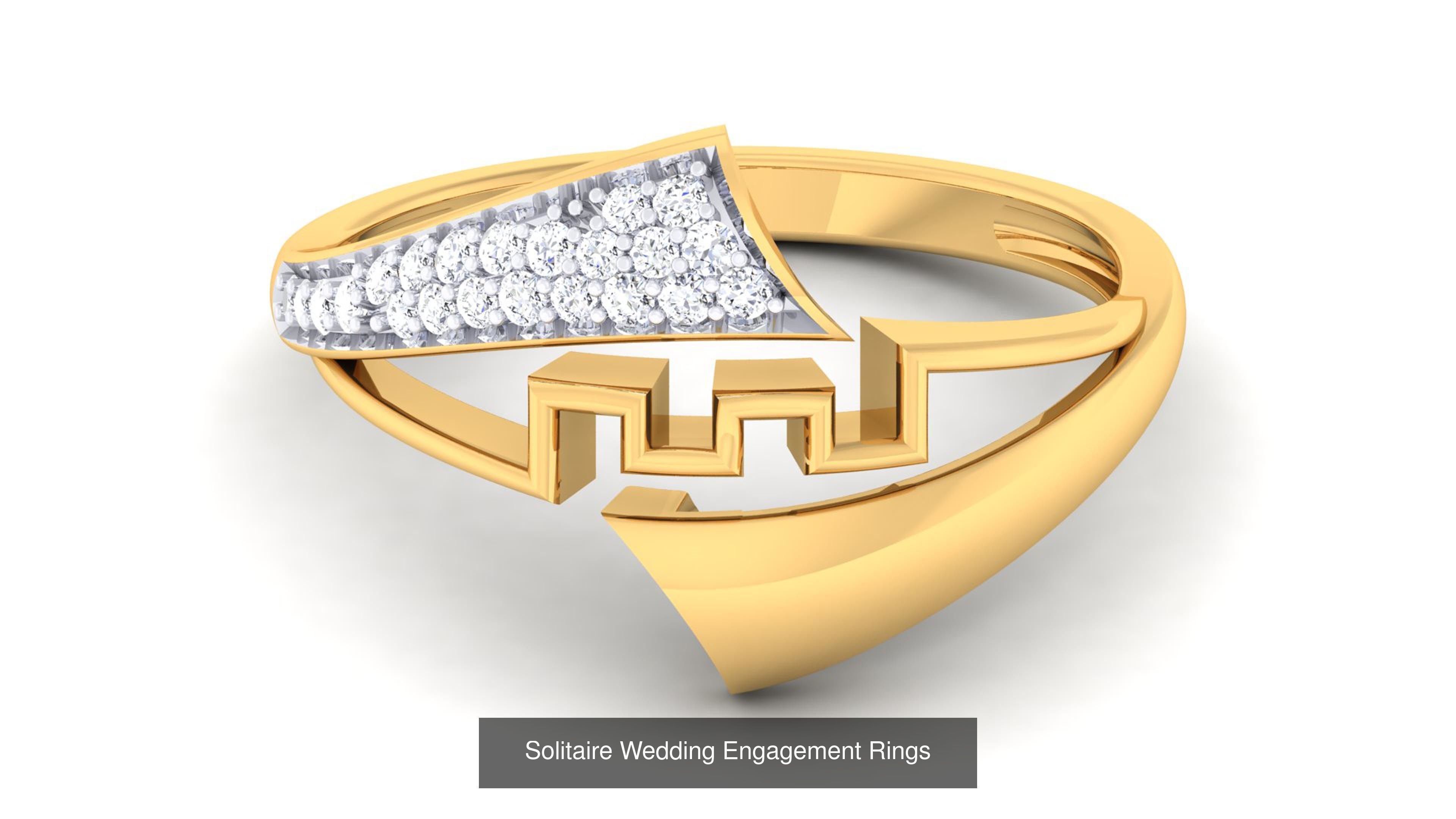 56 Solitaire Wedding Engagement Rings Collection _35
