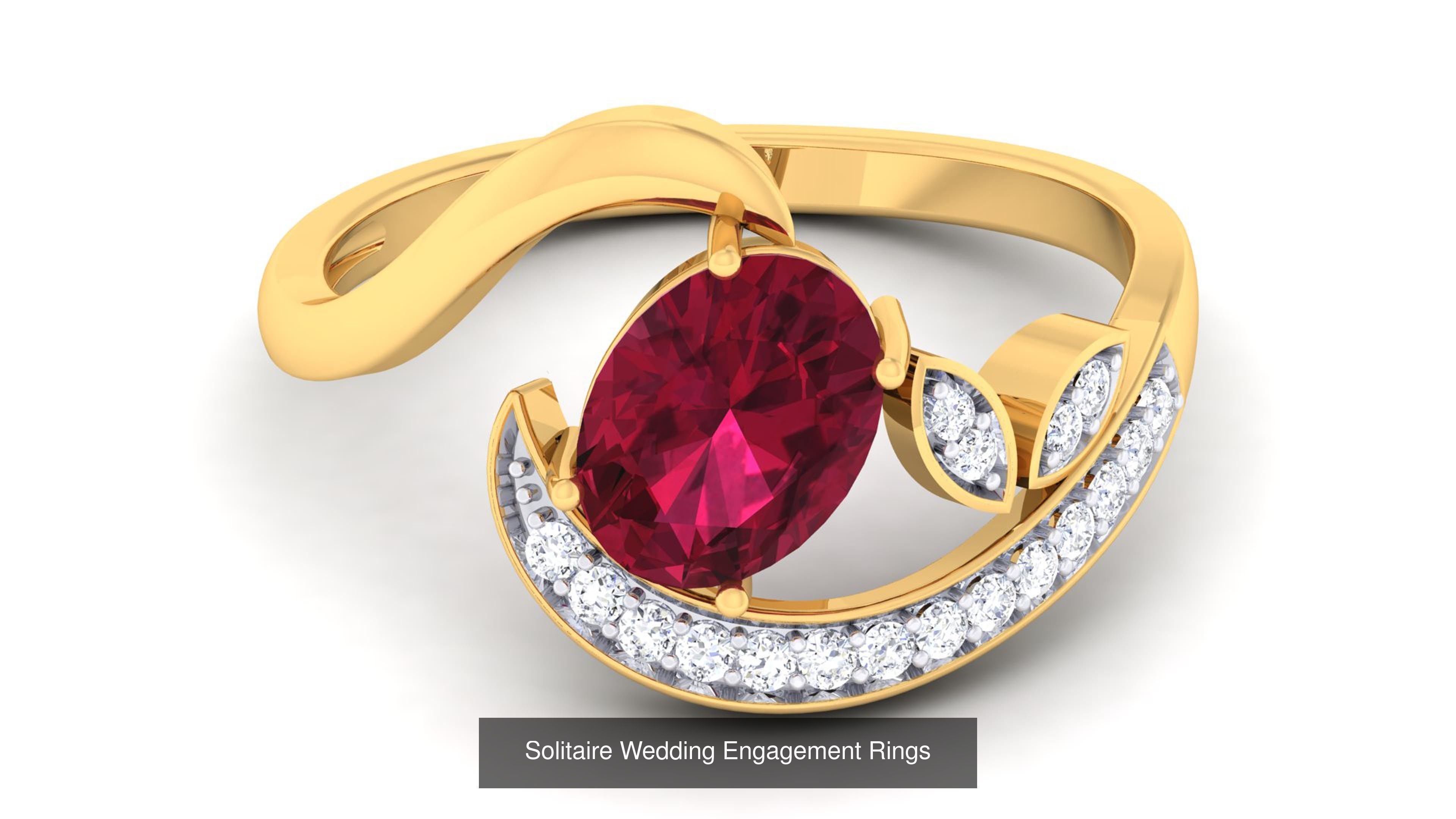 56 Solitaire Wedding Engagement Rings Collection _53